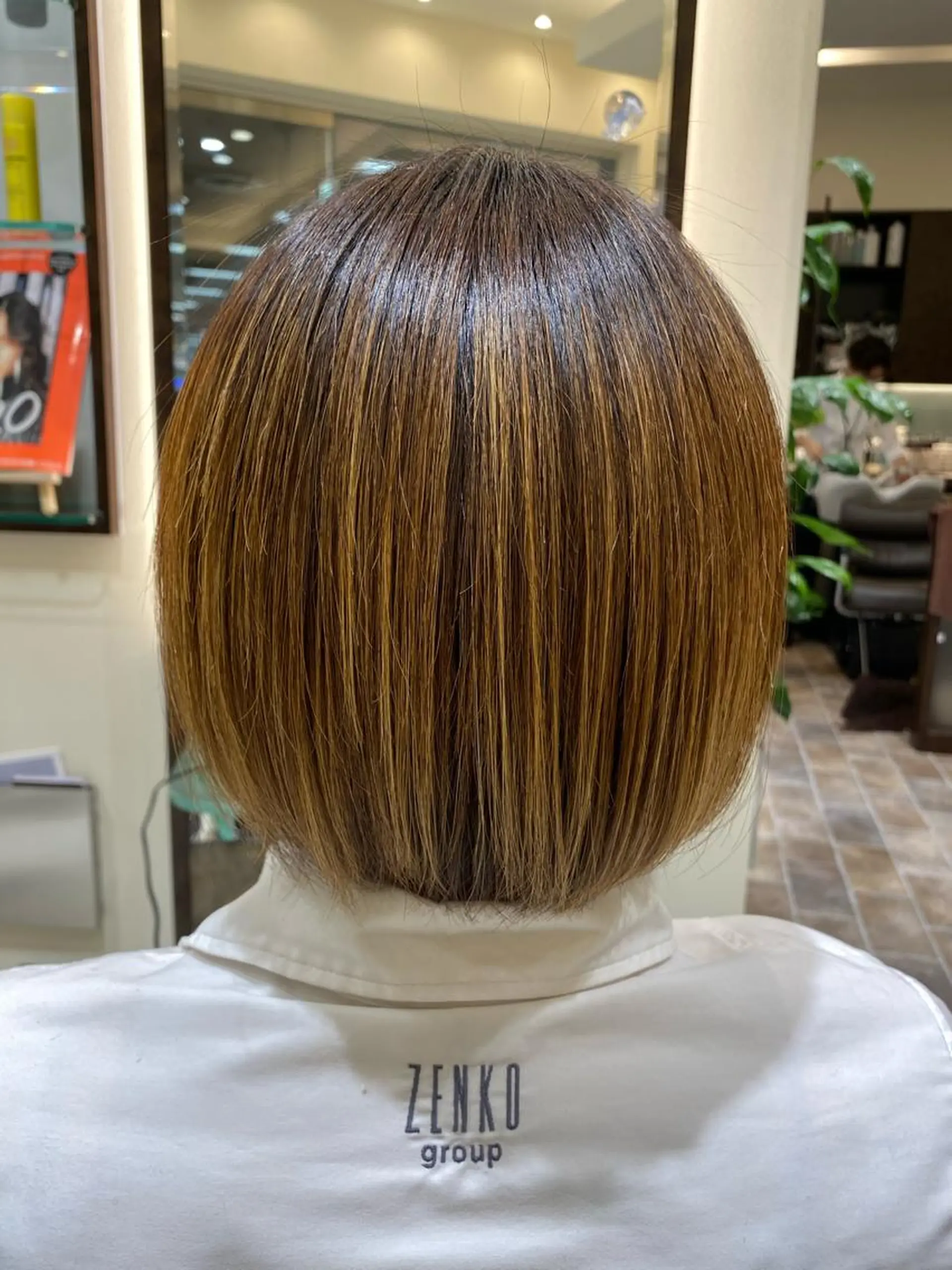 ショート トリートメント 酸熱トリートメント 山崎 航のヘアスタイル