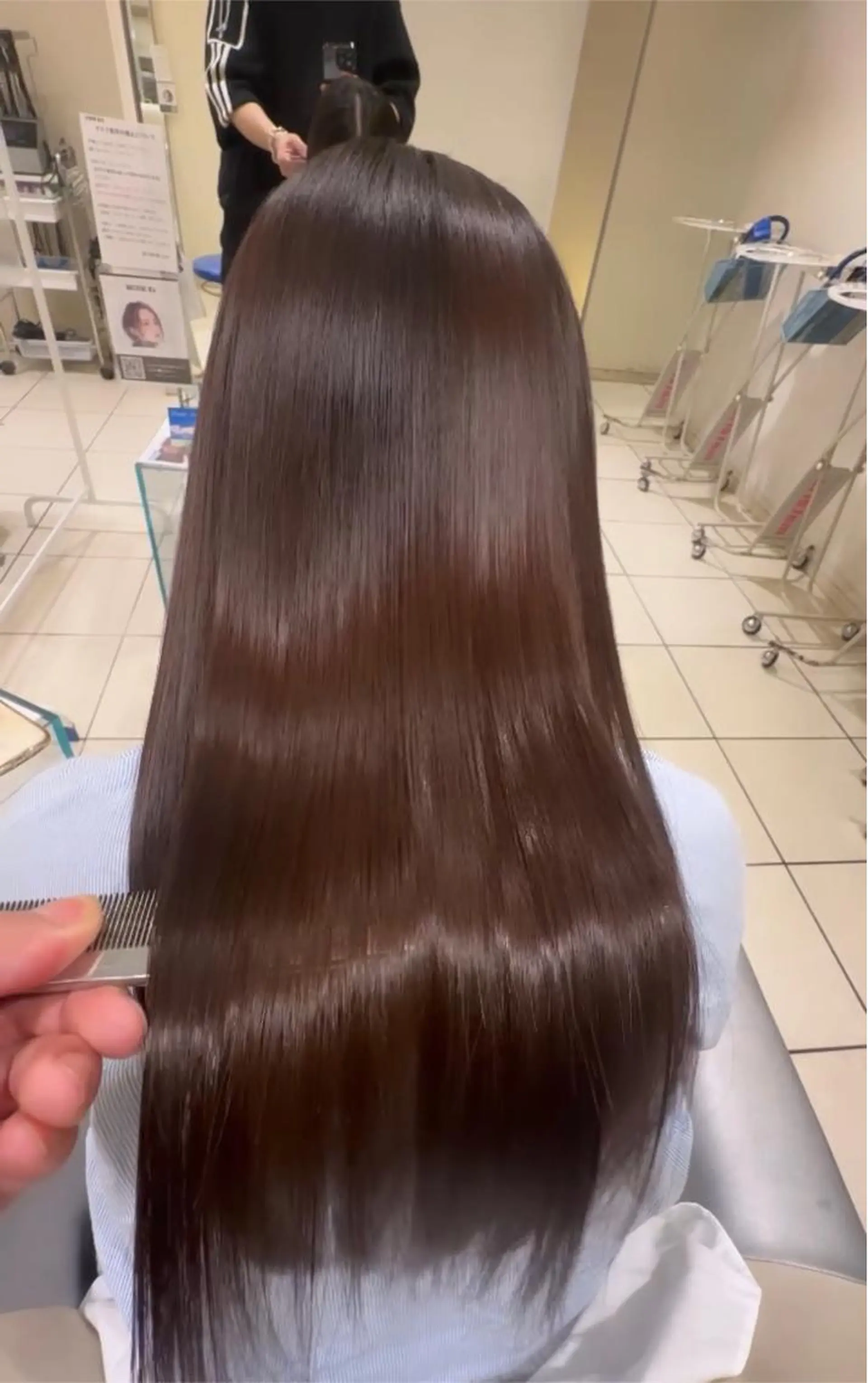 ロング カット ヘアカラー トリートメント MODE K´s eau髪質改善特化のヘアスタイル