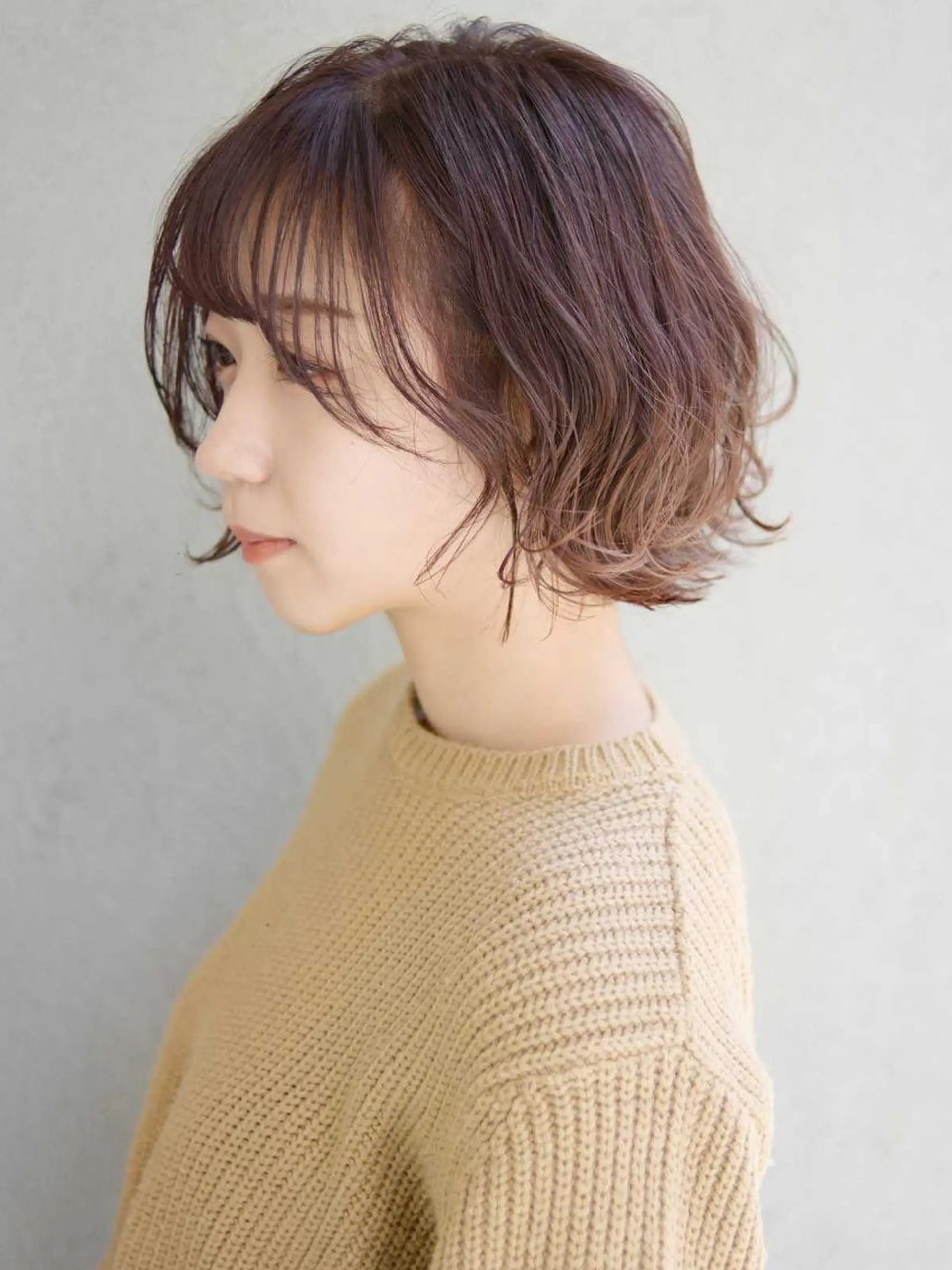 ミディアム カラー beauty: beast 大町店のヘアスタイル