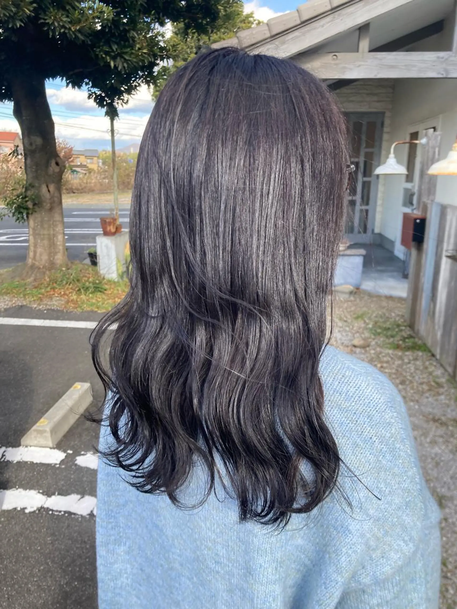 ロング カラー 学生 ヘアカラー 酸性ストレート/ ボブ/暖色/リコのヘアスタイル