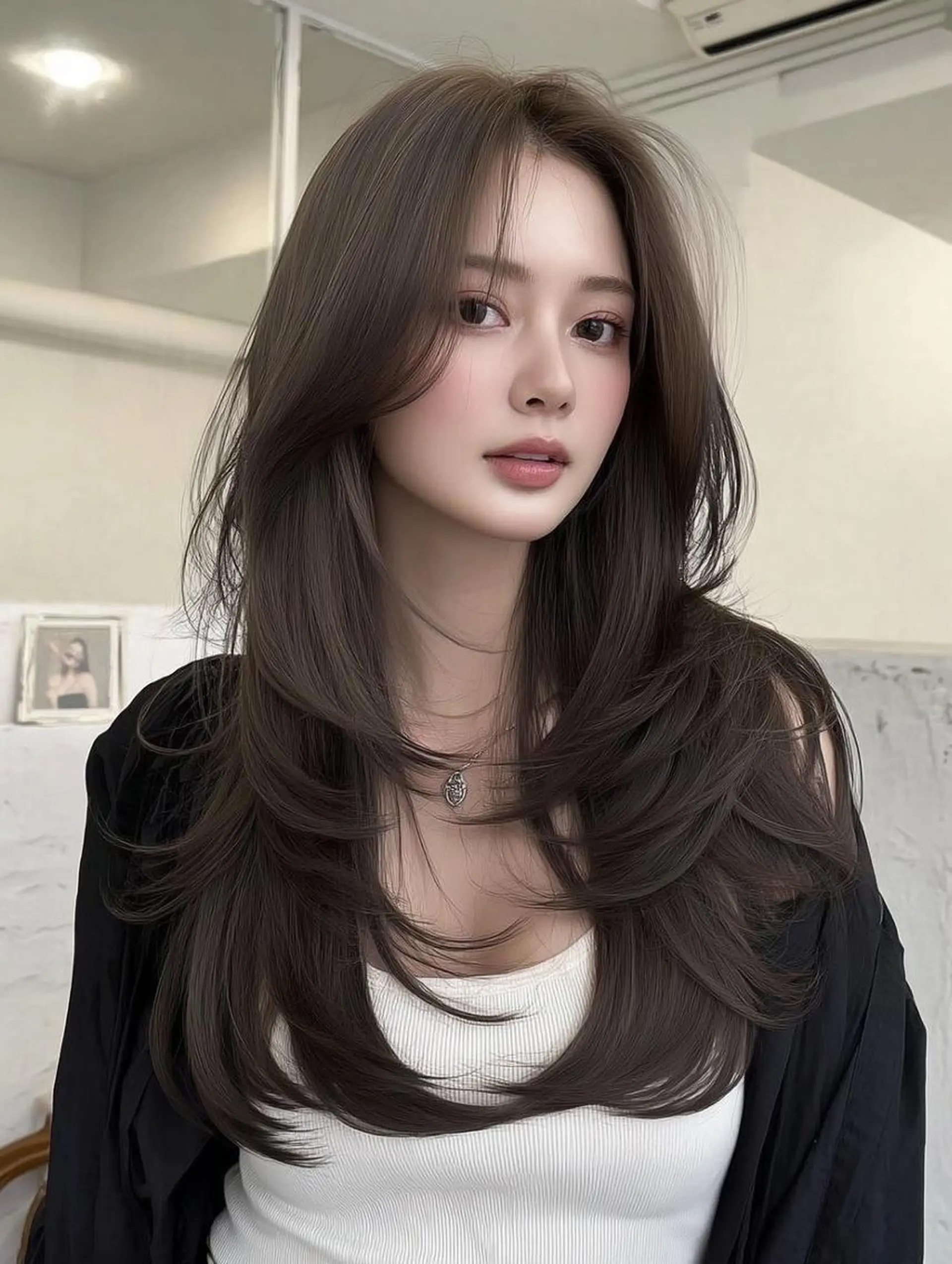 ロング カット 藤井 浩輝のヘアスタイル