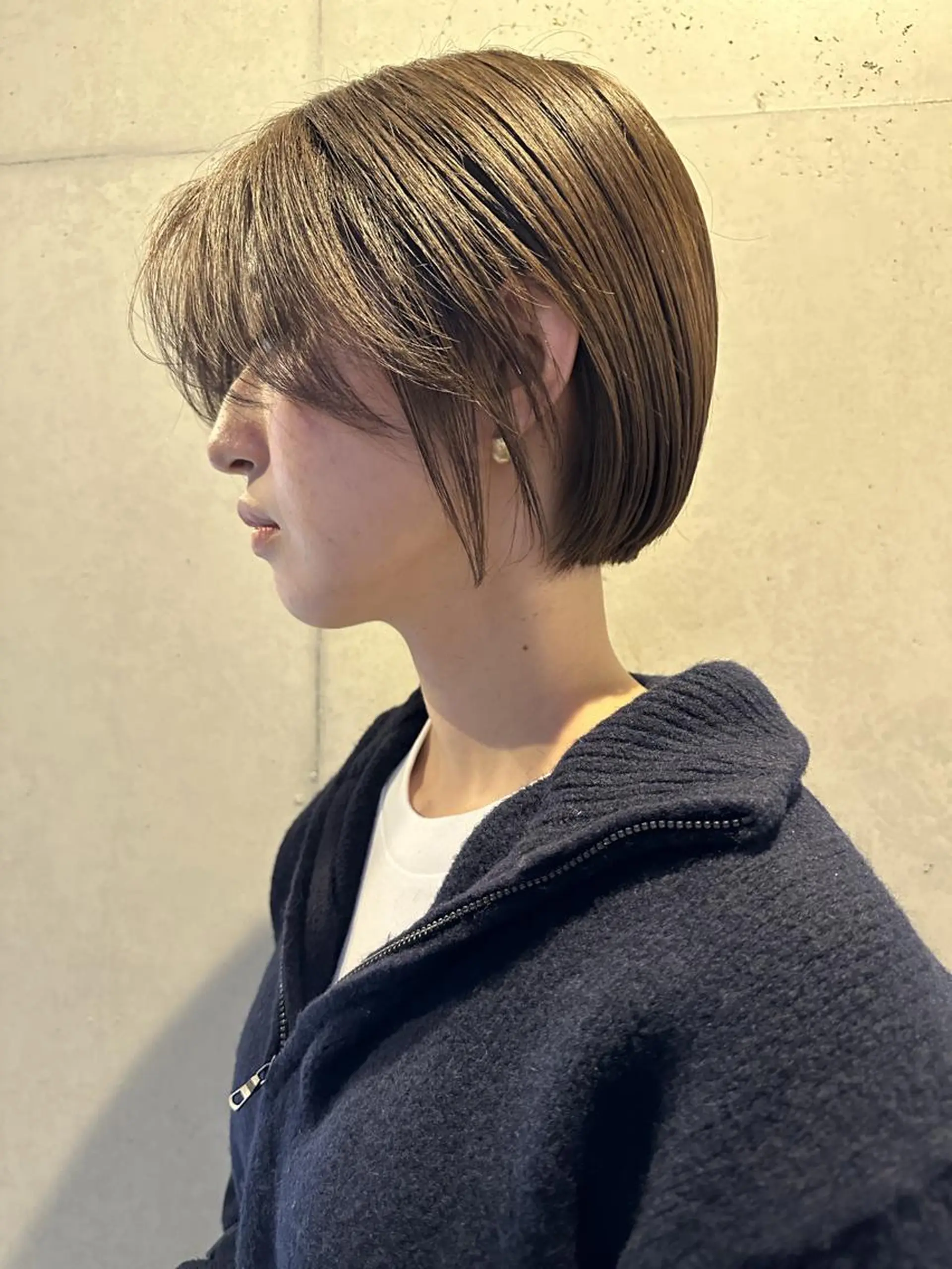 ショート カット ヘアカラー トリートメント 似合わせウルフ/ レイヤー/山本祐輔のヘアスタイル