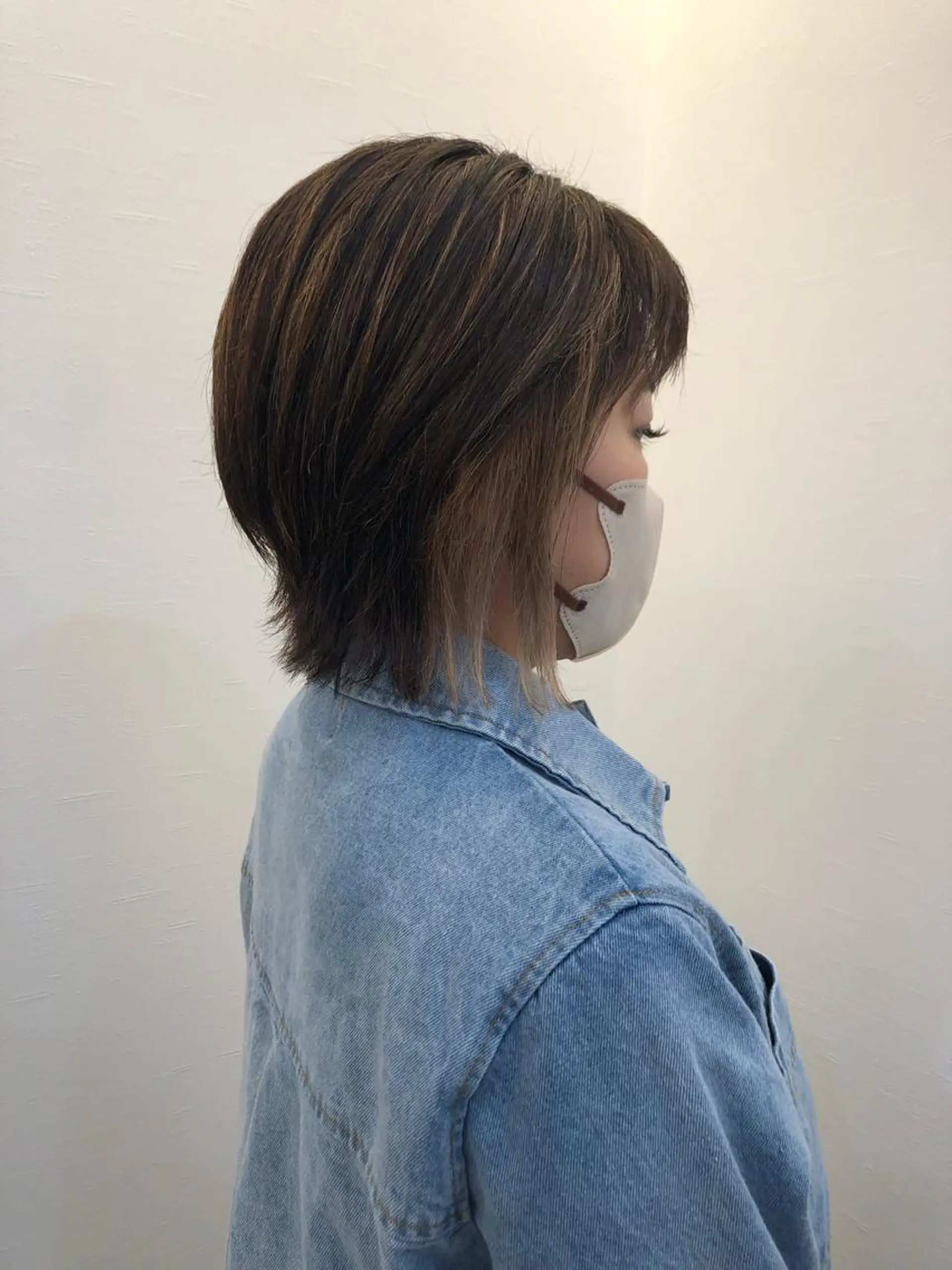 カラー Ruang所属・ツノガイ エリのヘアスタイル