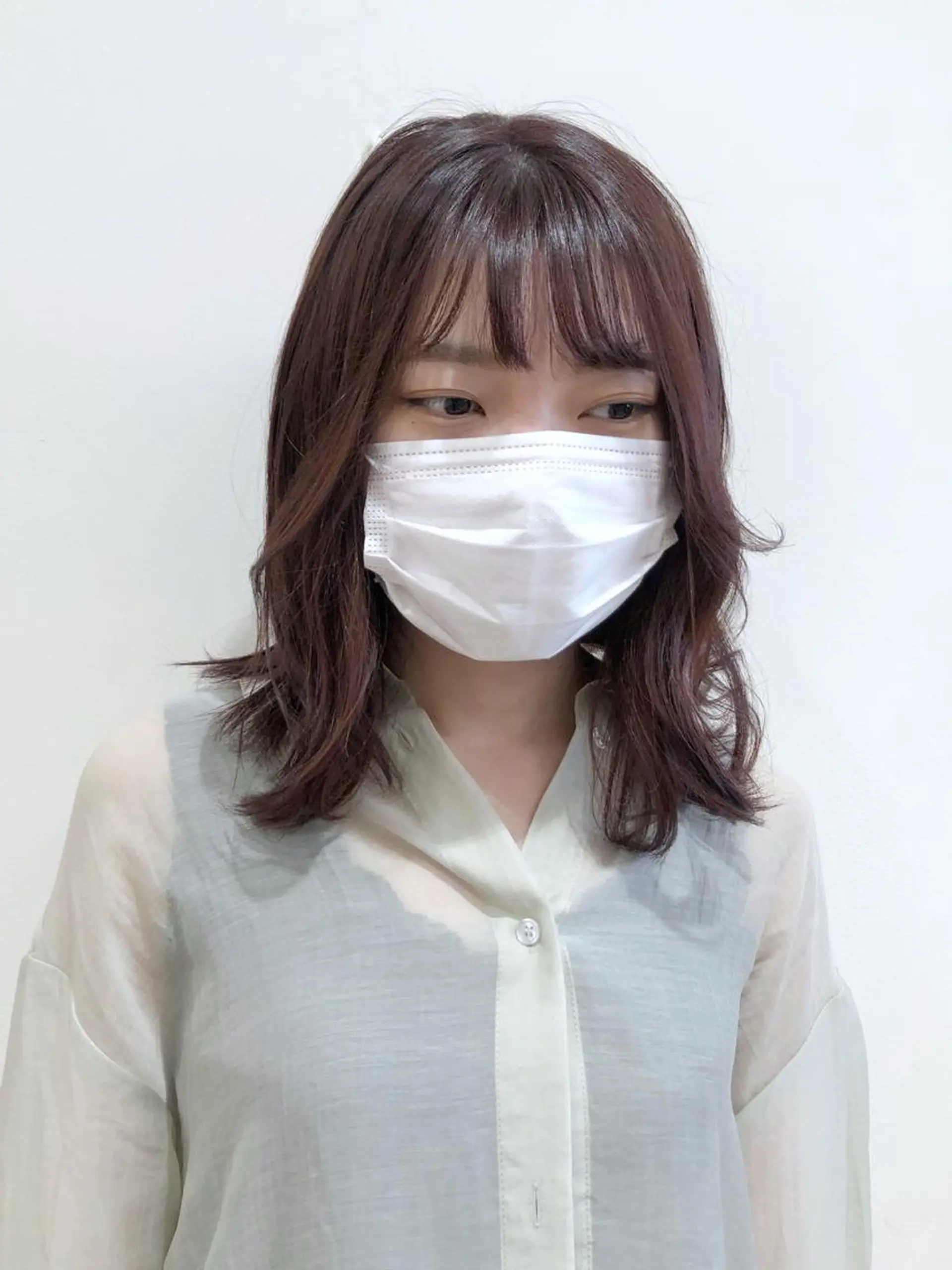 ミディアム KANAMI日暮里 韓国ヘア・メイクのヘアスタイル