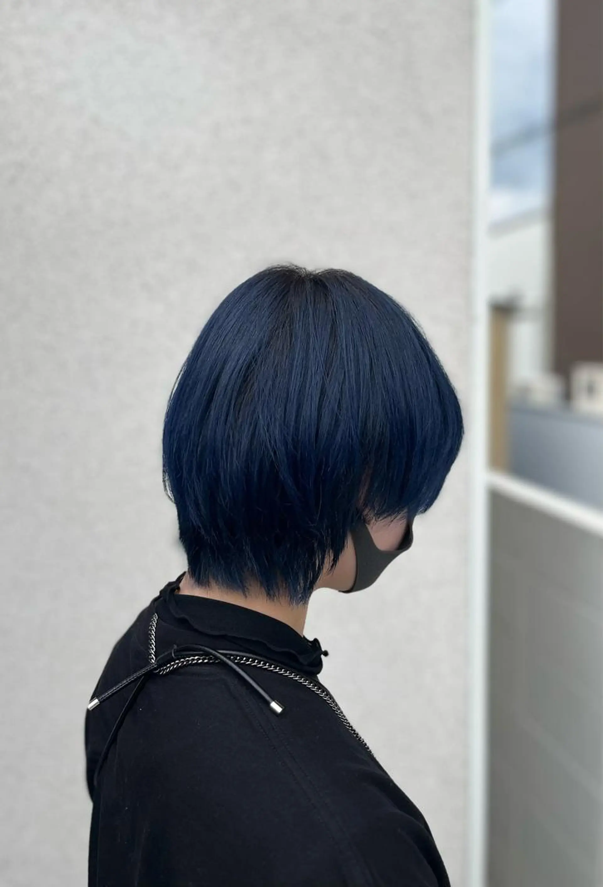 カラー ブルーカラー 村岡 優羽樂のヘアスタイル