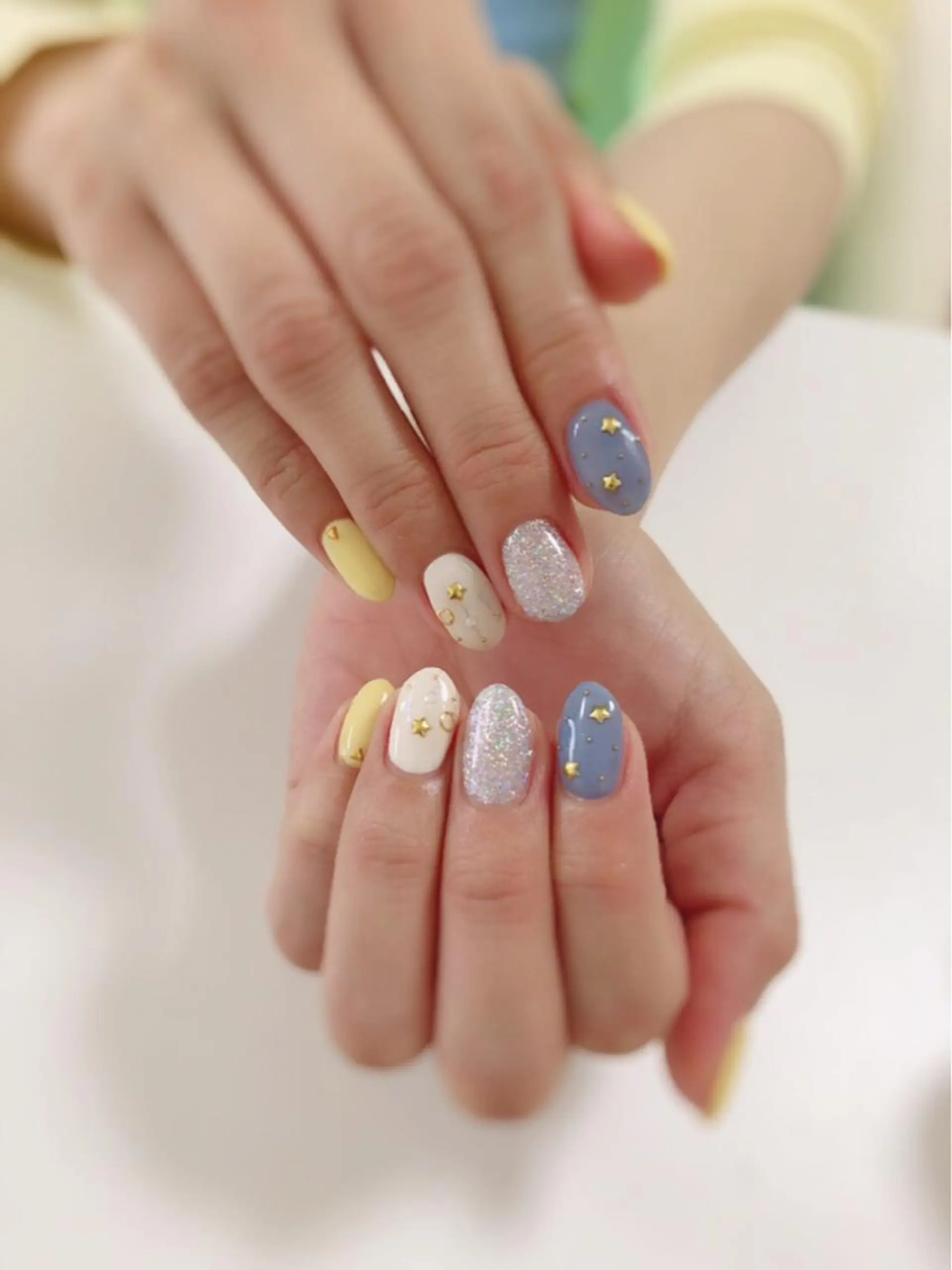 ネイル アートネイル 長さ出し フットネイル グリーン ニュアンスネイル Lily Roseスタッフ一同のマツエク・マツパデザイン