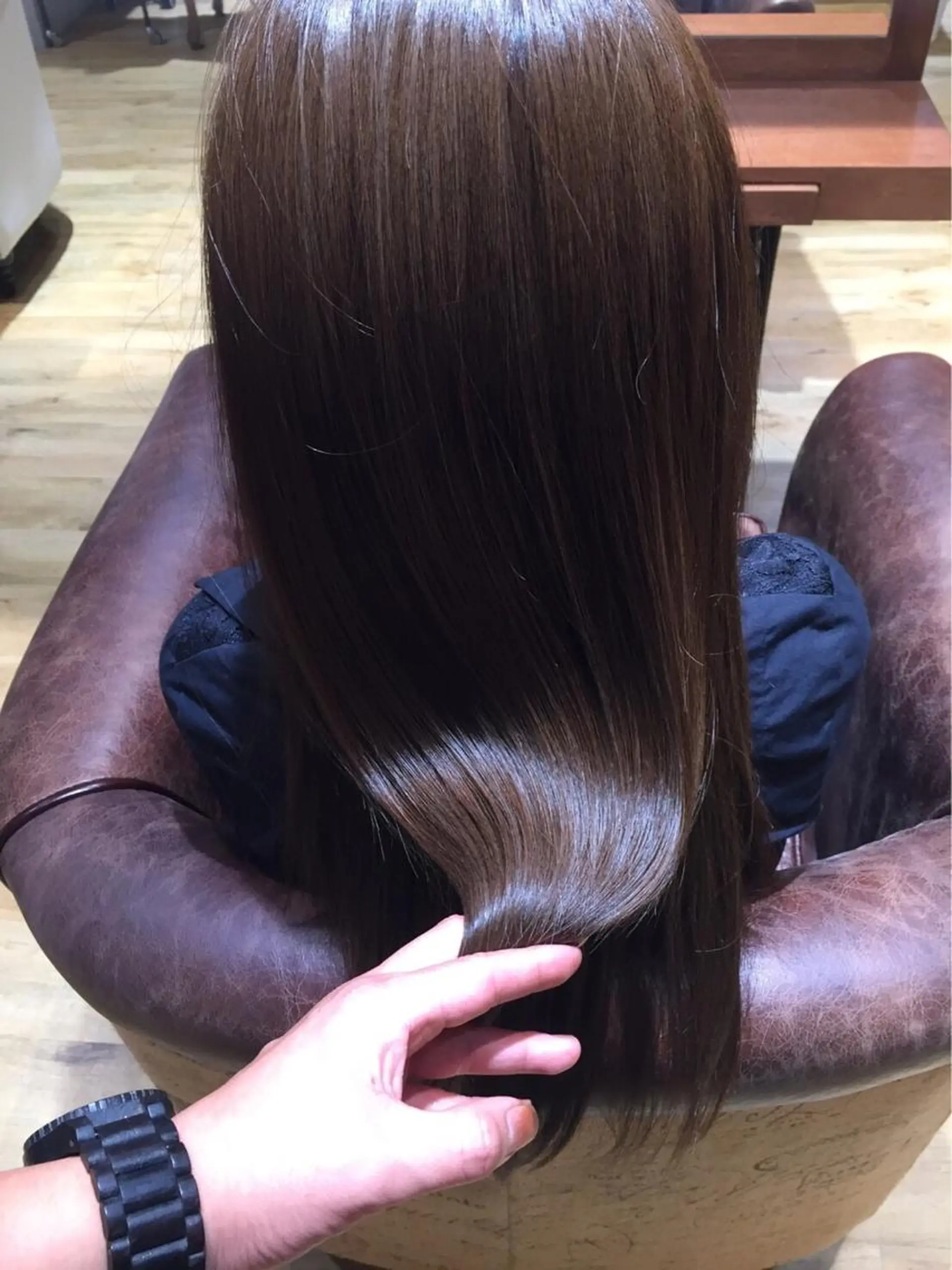 ロング カラー パーマ ヘアアレンジ メンズ キッズ ネイル マツエク・マツパ アティリー 西梅田のヘアスタイル