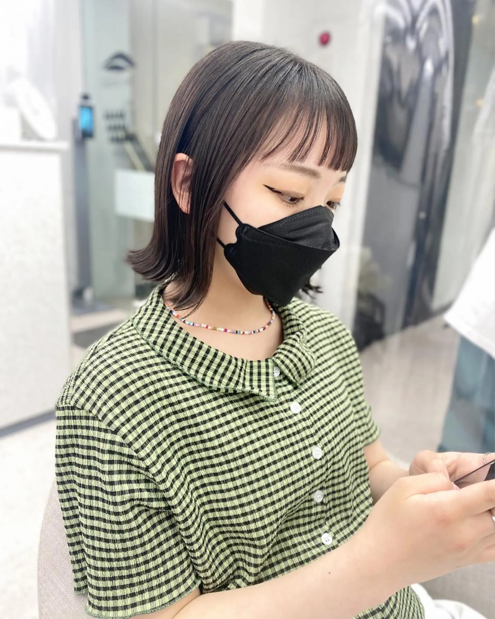 ショート レイヤーカット/ 髪質改善/羽柴りくのヘアスタイル