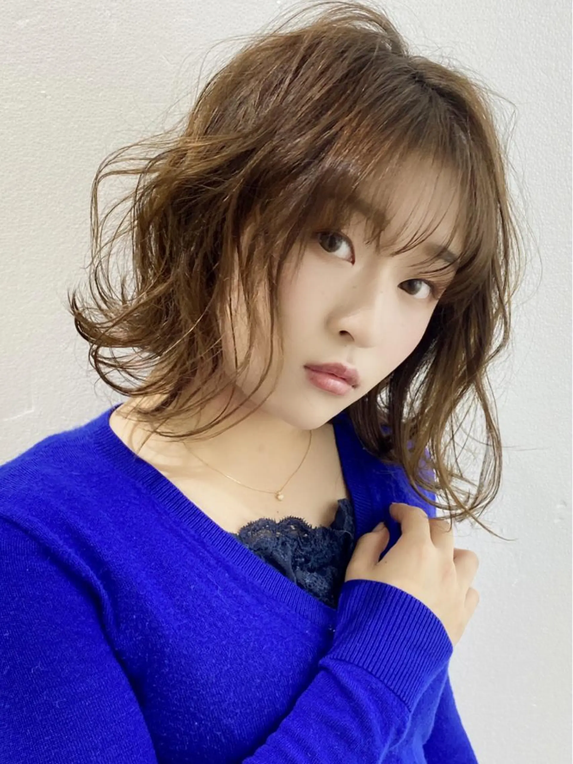 ショート カラー パーマ 上田 篤史のヘアスタイル