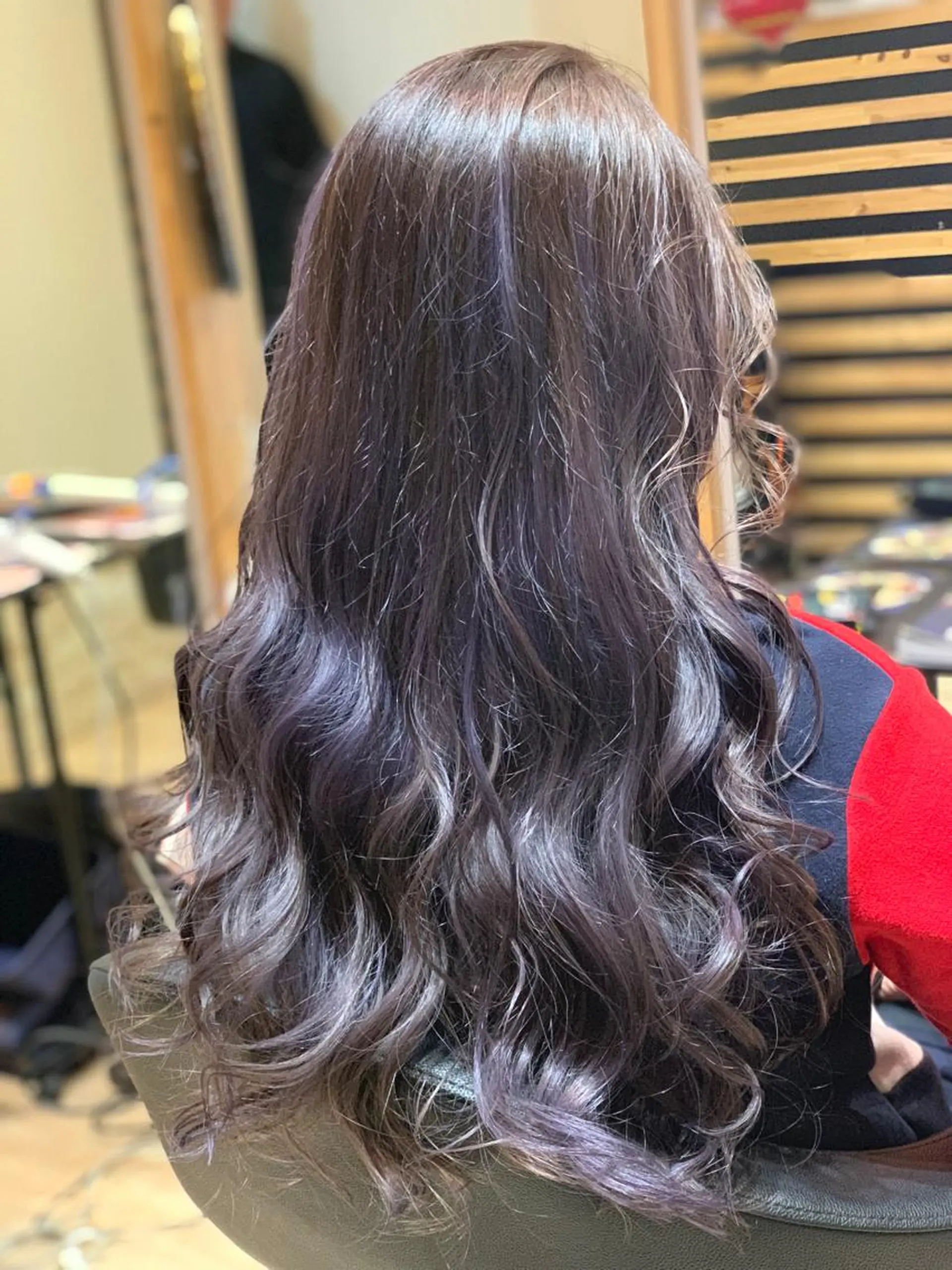 ロング カラー 関口 友行のヘアスタイル