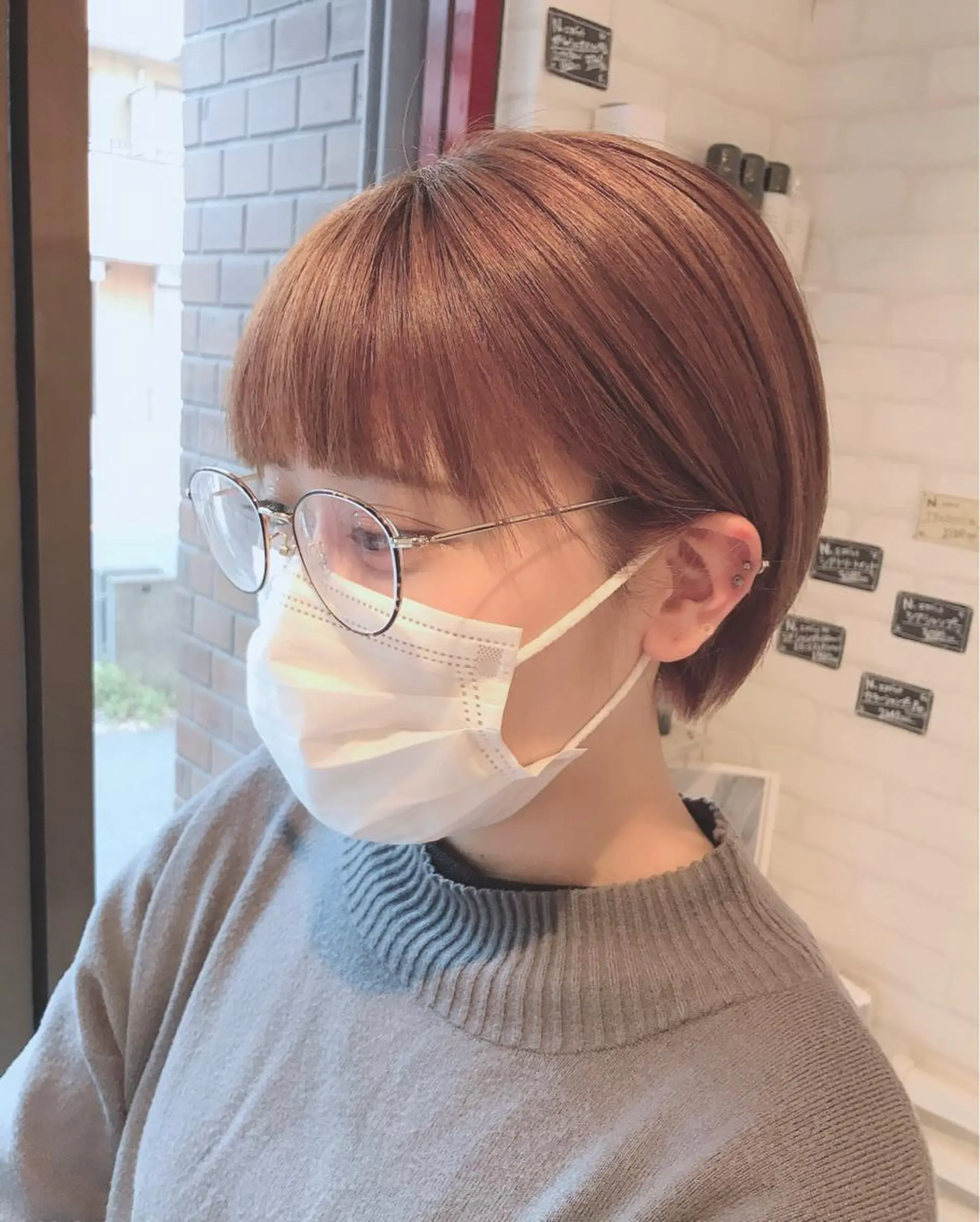 ショート hair relaxation drop所属・drop/鶴見 /西巻大のヘアスタイル