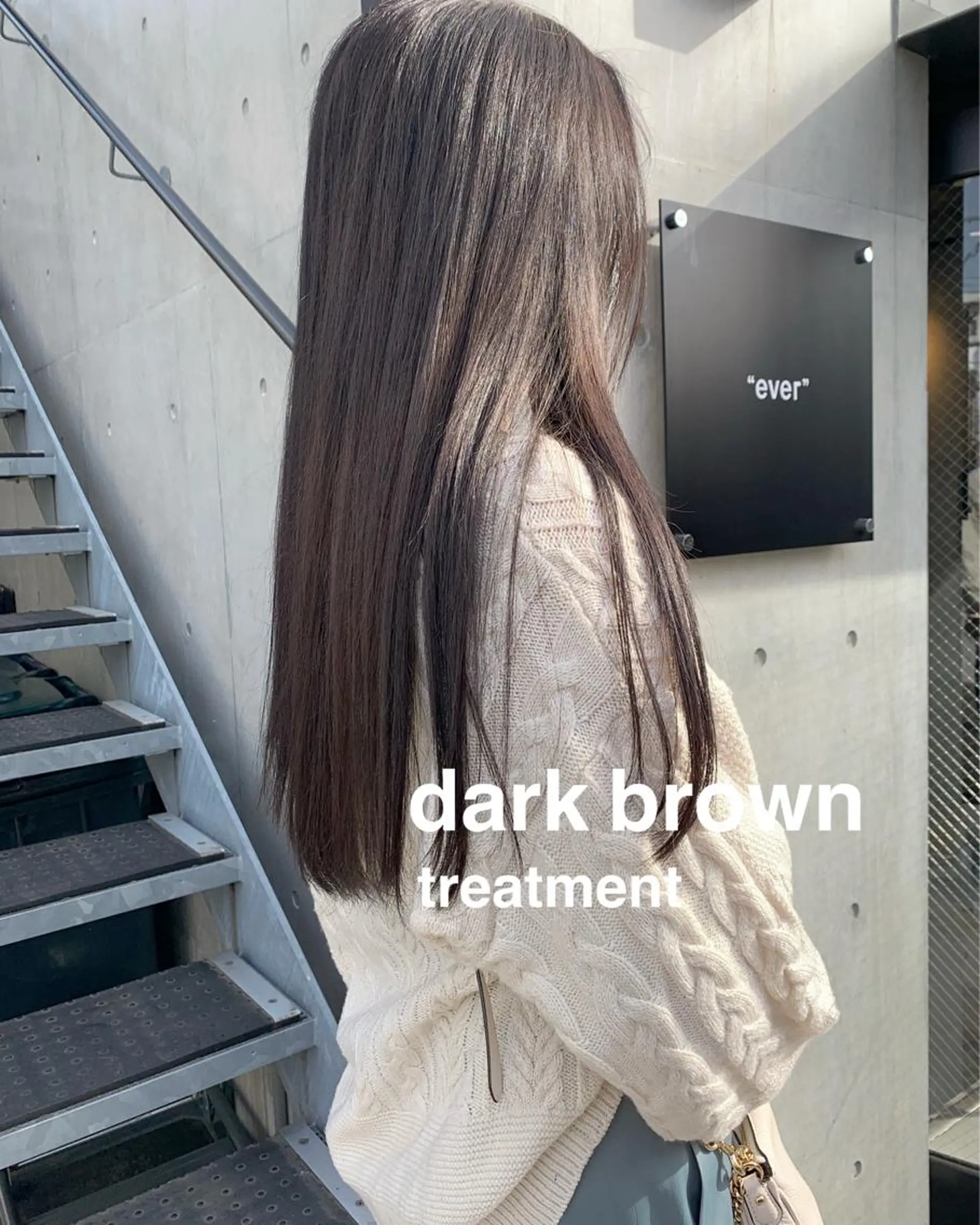 ロング カラー ブリーチ 髪質改善 トリートメント 柔らかブラウン/顔周 りレイヤー♡ユウシのヘアスタイル