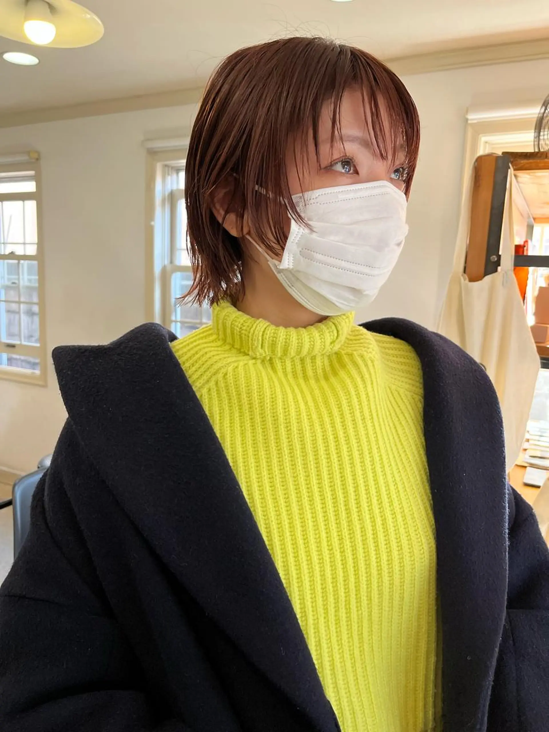 ショート カラー eri kinjoのヘアスタイル