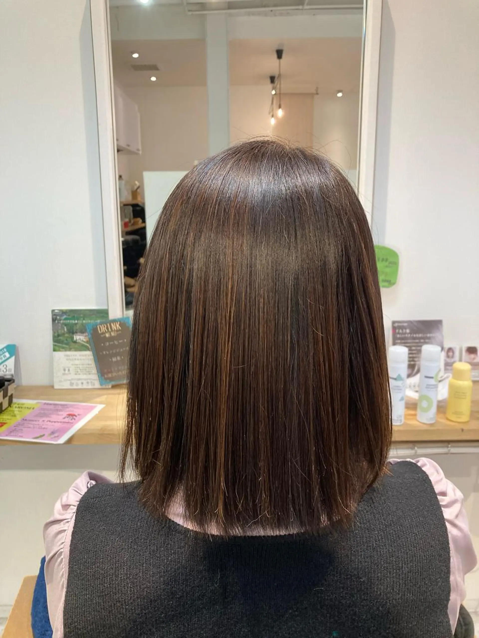 ミディアム カラー ハイライトカラー ハイライト 【女性指名No.1】 西口直子のヘアスタイル