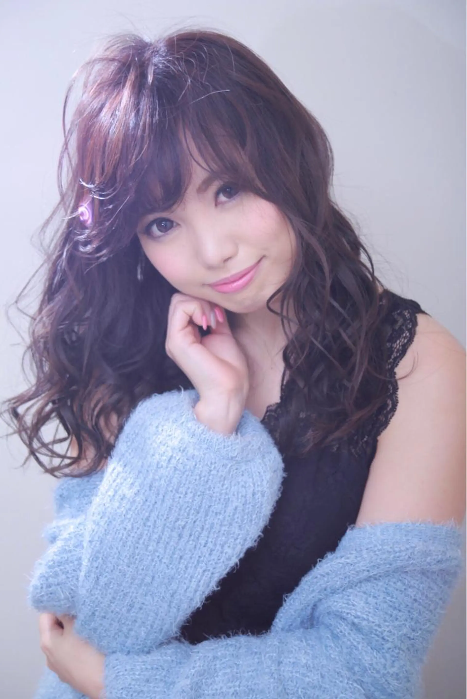 ロング 伊藤 裕貴のヘアスタイル