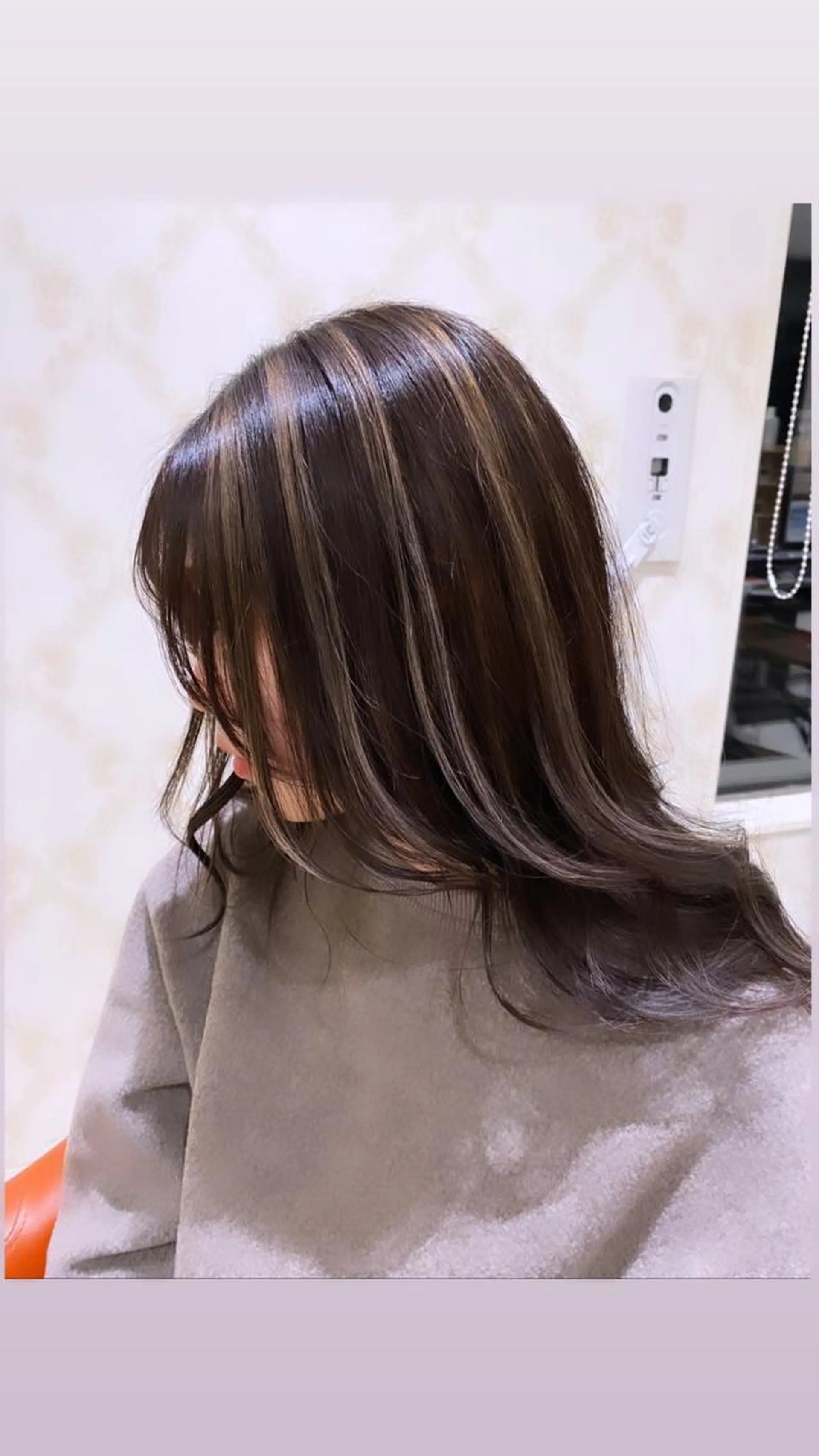 カラー ハイライトカラー 大口 楓のヘアスタイル