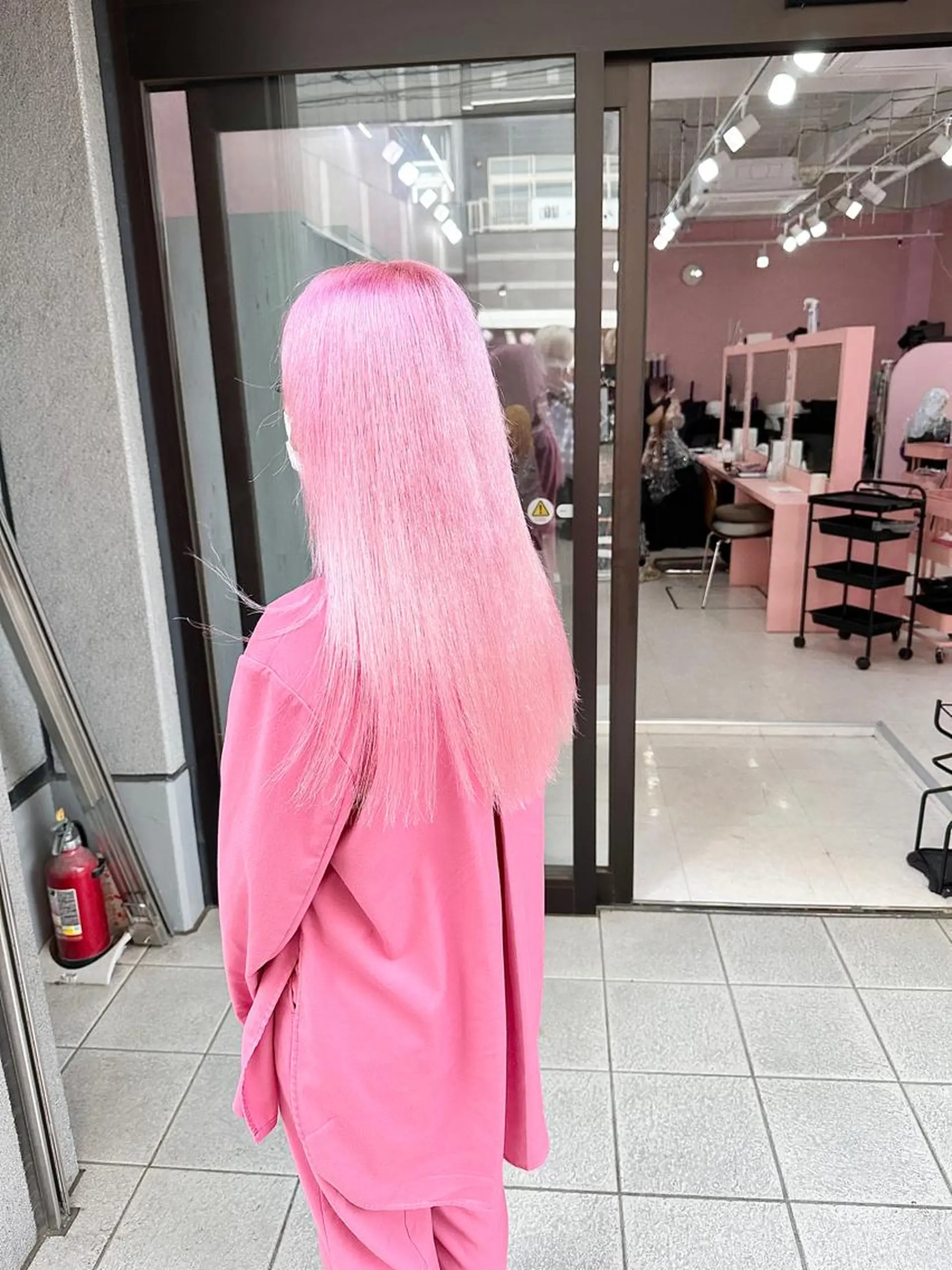 セミロング セミロングパーマ ボブ フレンチガーリー ヨシンモリ レイヤーカット ヘアカラー トリートメント ❄️💛エクステ ブリーチ❄️yukiのヘアスタイル