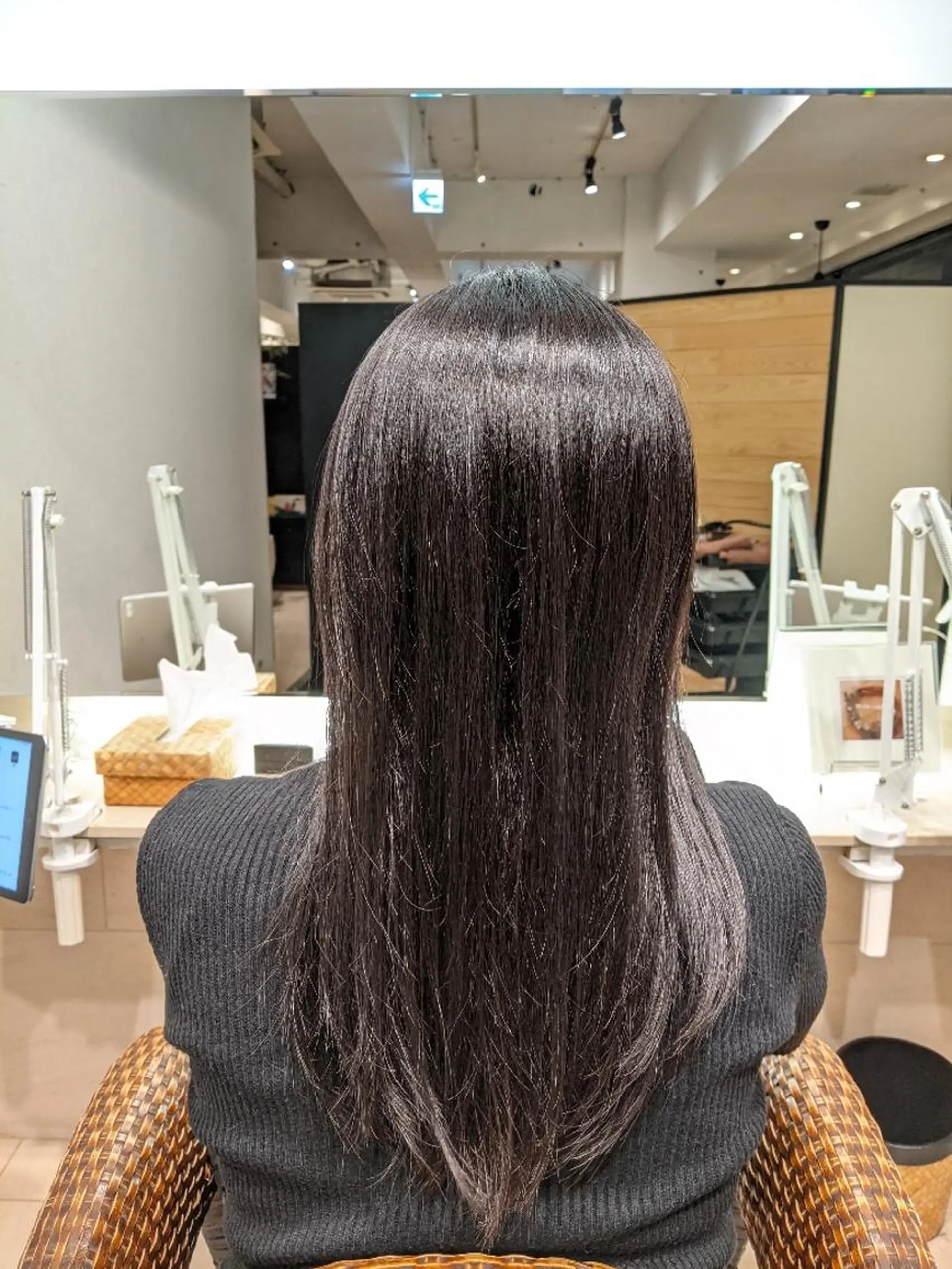 ロング トリートメント カット トリートメント ヘッドスパ 【大人艶カラー🌿】 中畑リョウのヘアスタイル