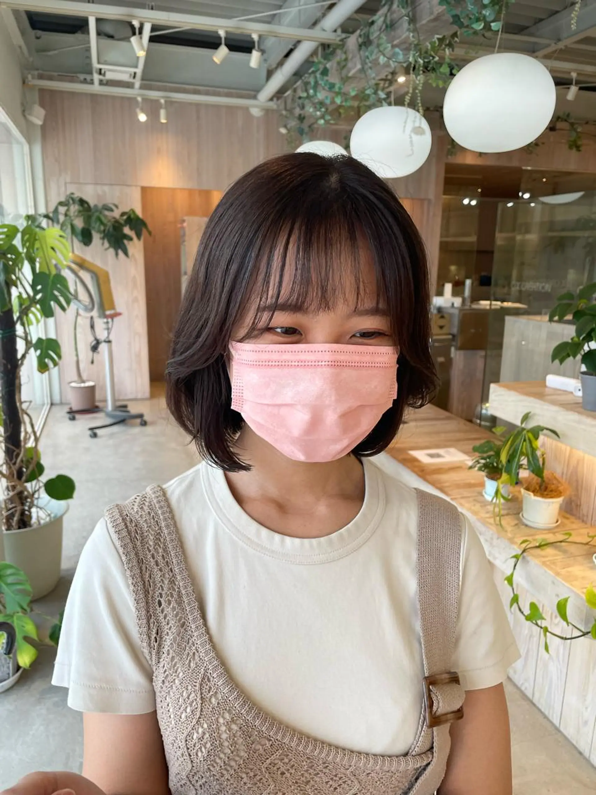 ミディアム カラー レイヤーカット/ マリアのヘアスタイル