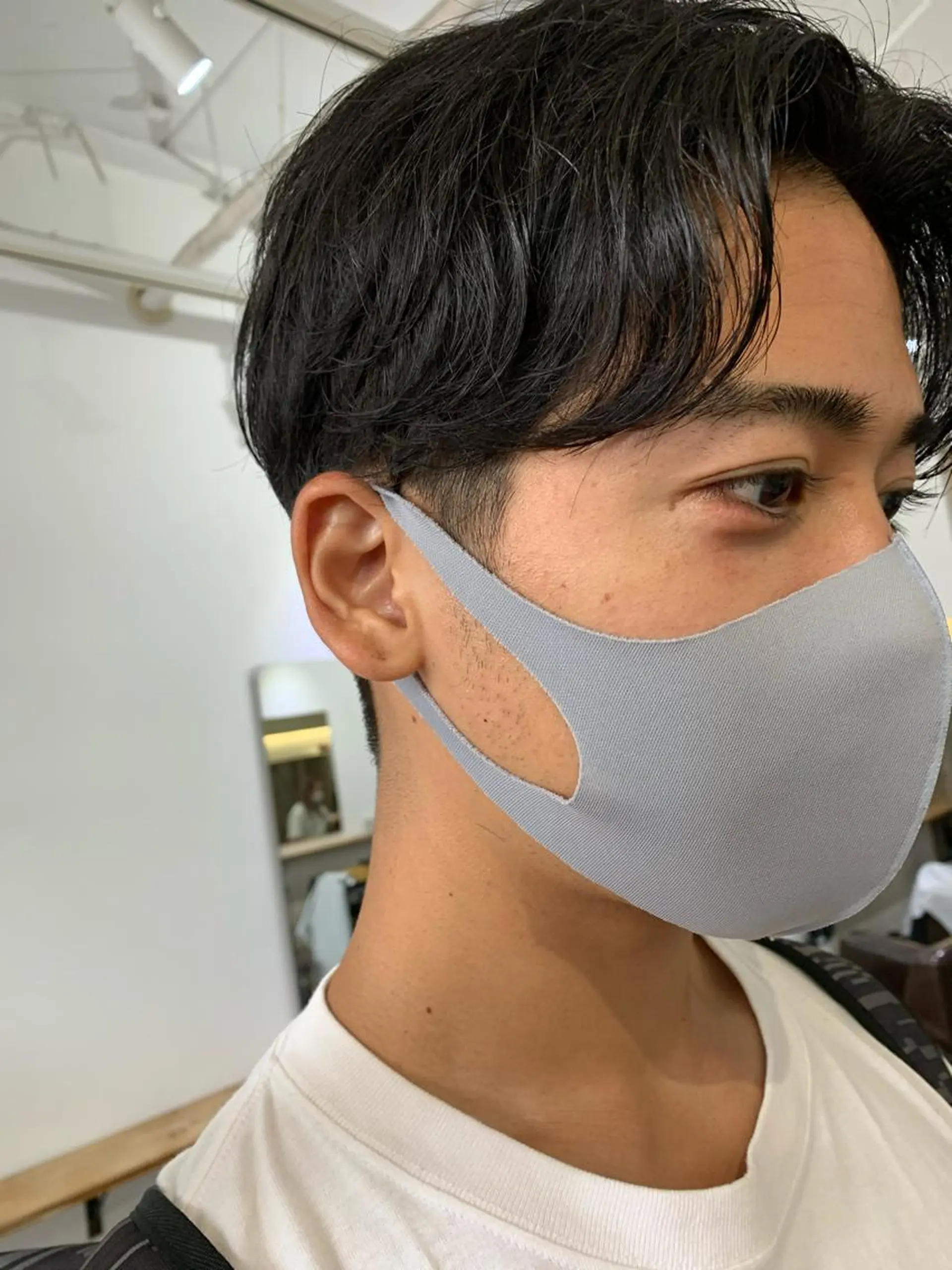 ショート メンズ ハンサムショート ショートヘア パーマ/透明感カラー /ボブ/吉田一生のヘアスタイル