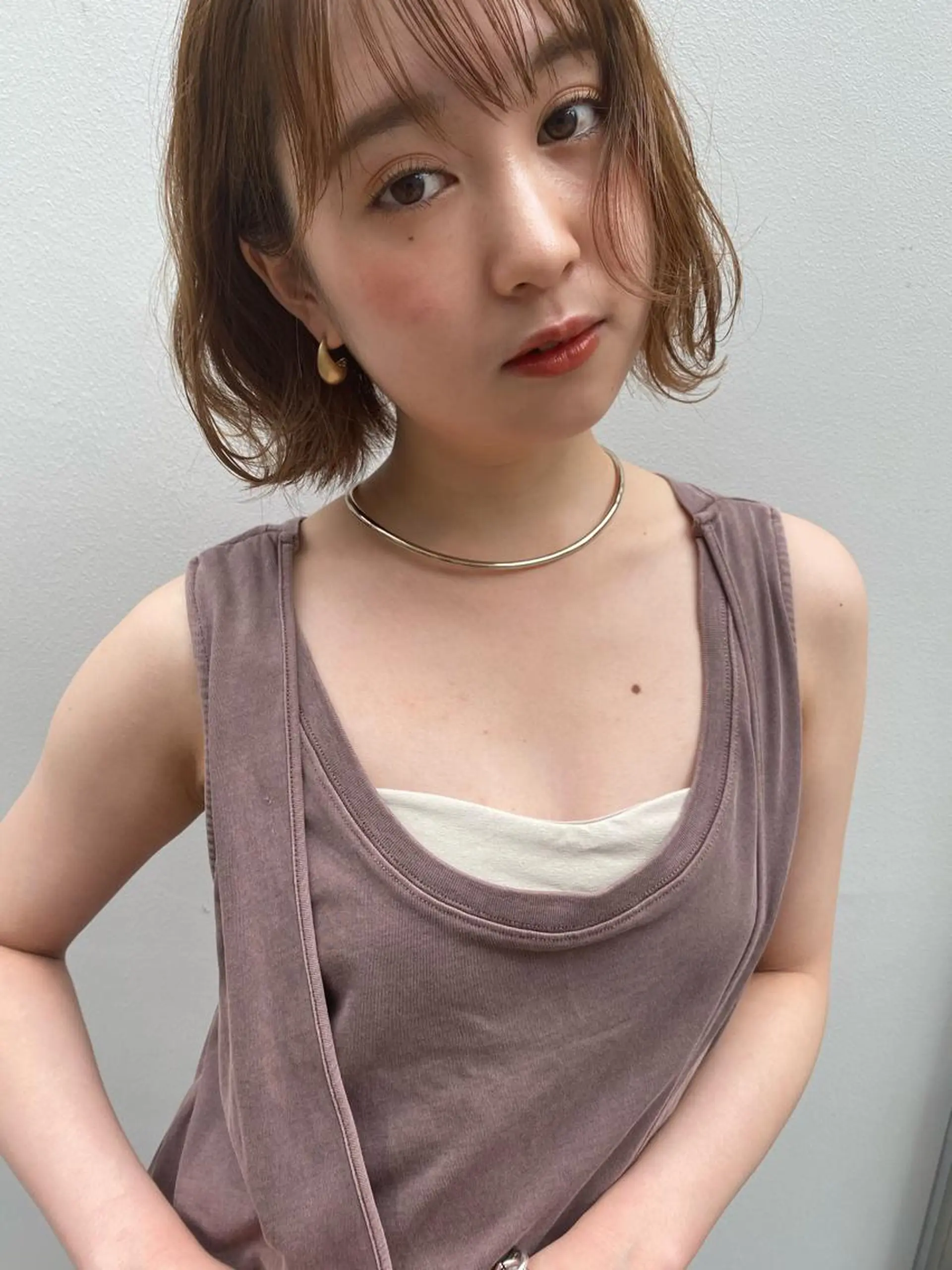 ミディアム 🍃透明感スタイル yu-ka🍃のヘアスタイル