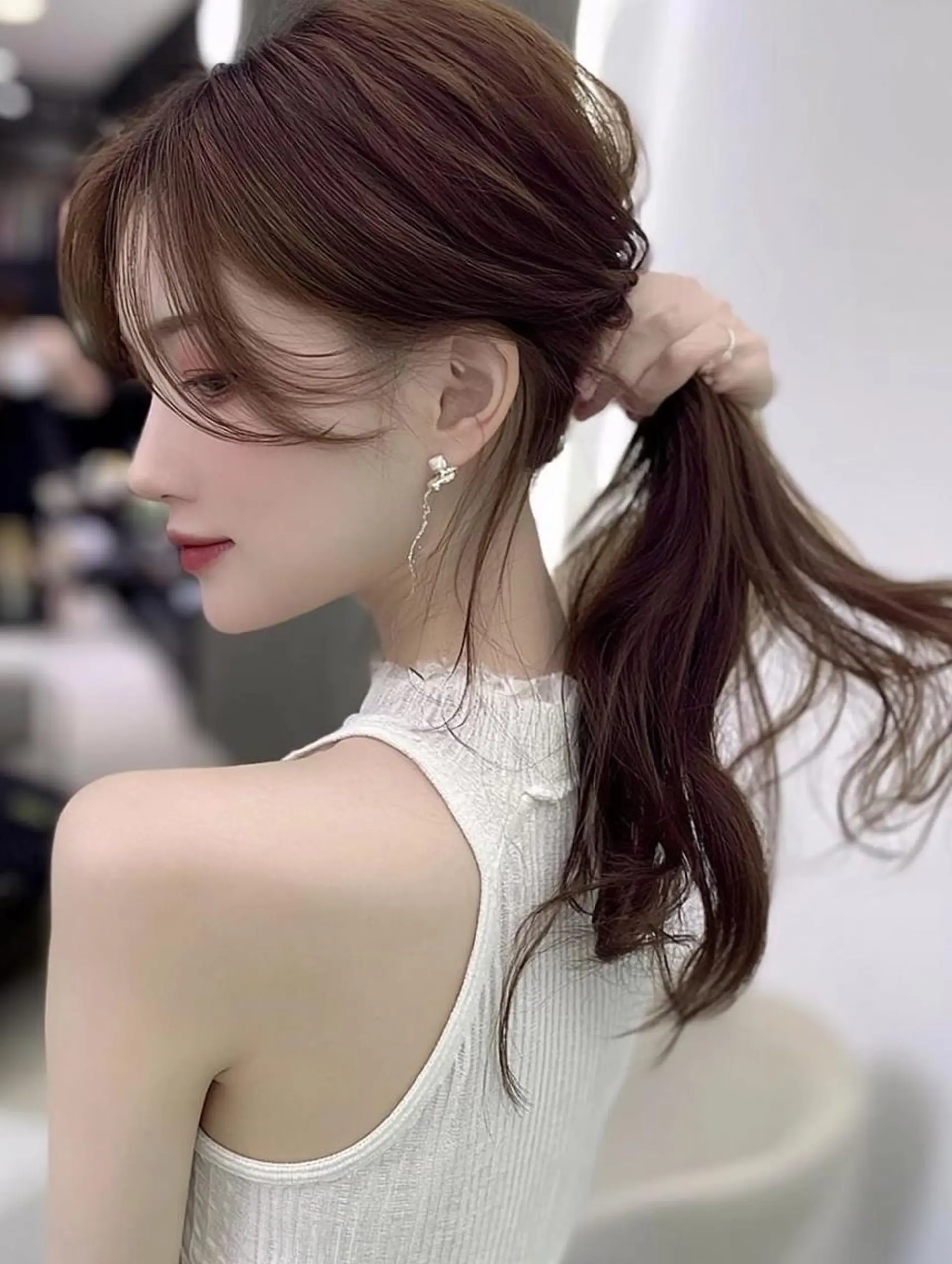 篠宮 葉己のヘアスタイル