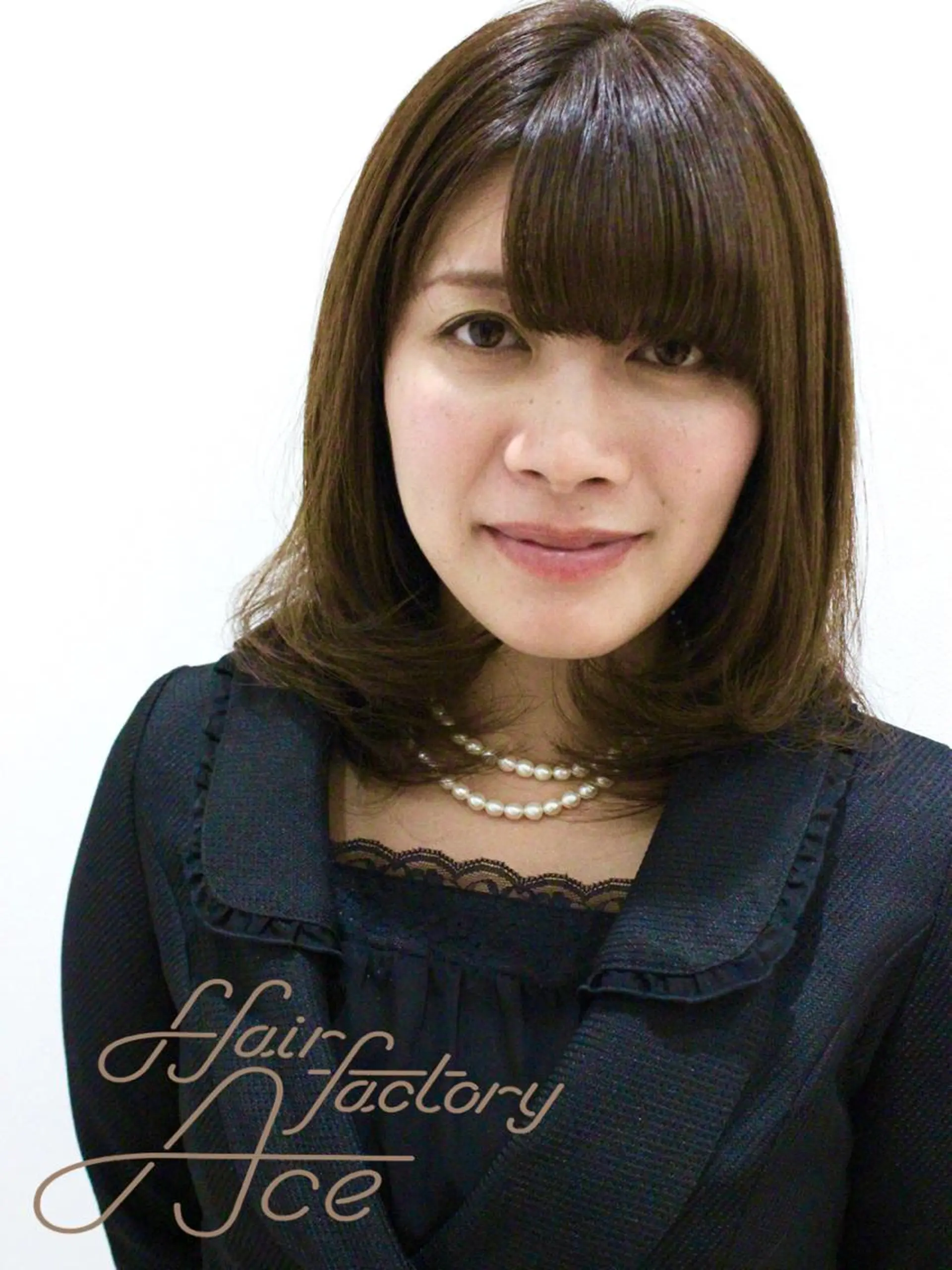 ミディアム 所渉/韓国レイヤー /ウルフカットのヘアスタイル