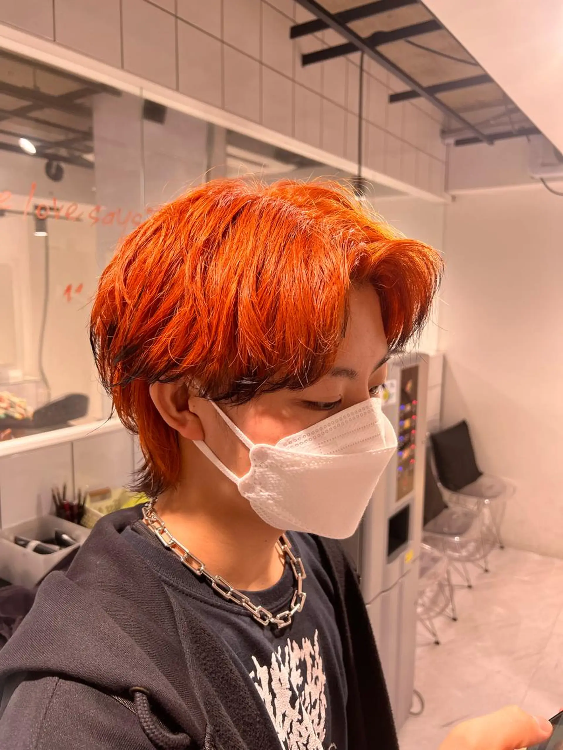 ショート カラー パーマ ヘアアレンジ メンズ 🔥札幌No.1🥇 パーマ特化美容師🔥のヘアスタイル