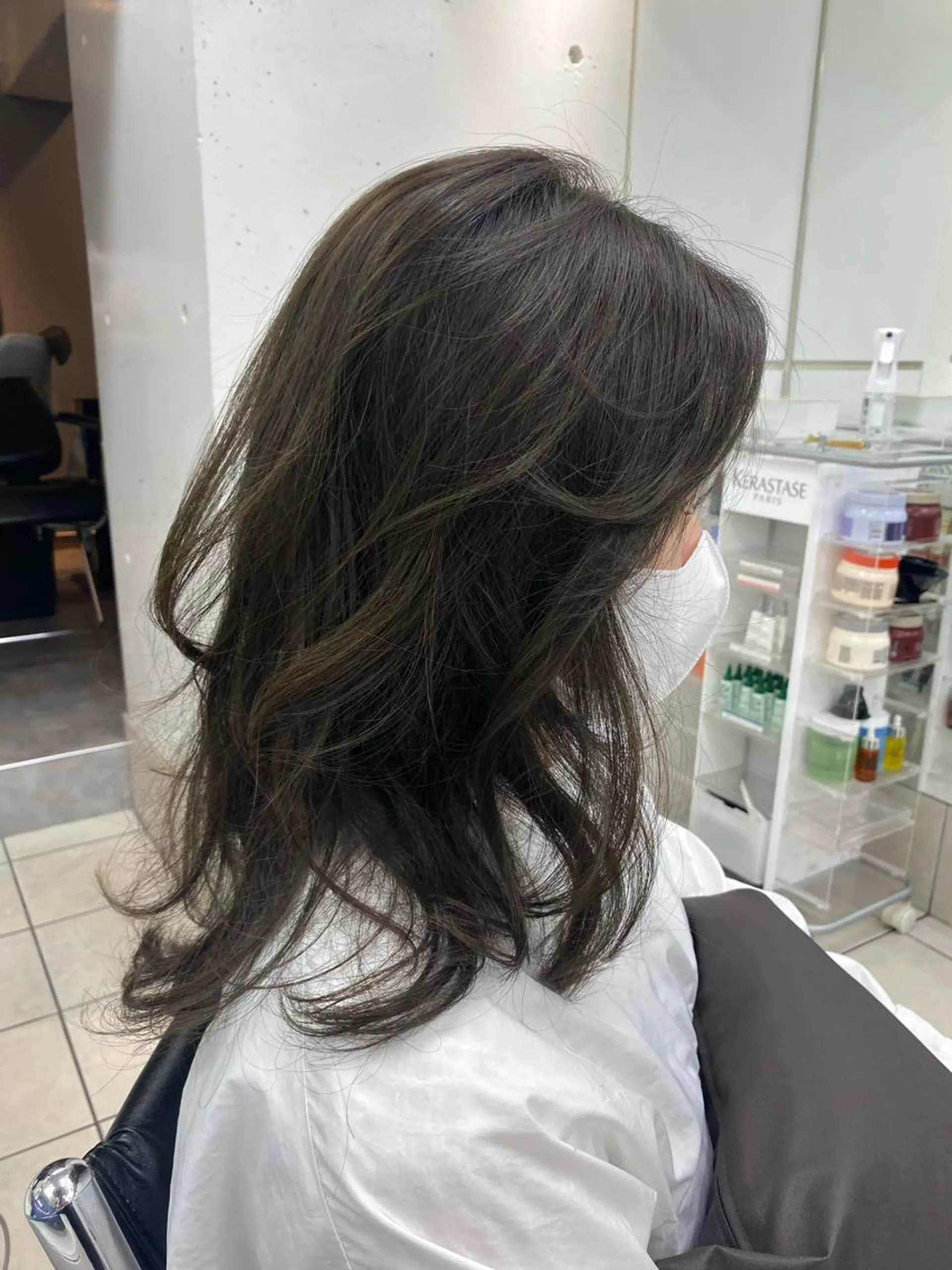 ミディアム パーマ TONI&GUY   EBISU所属・星野 菜月のヘアスタイル