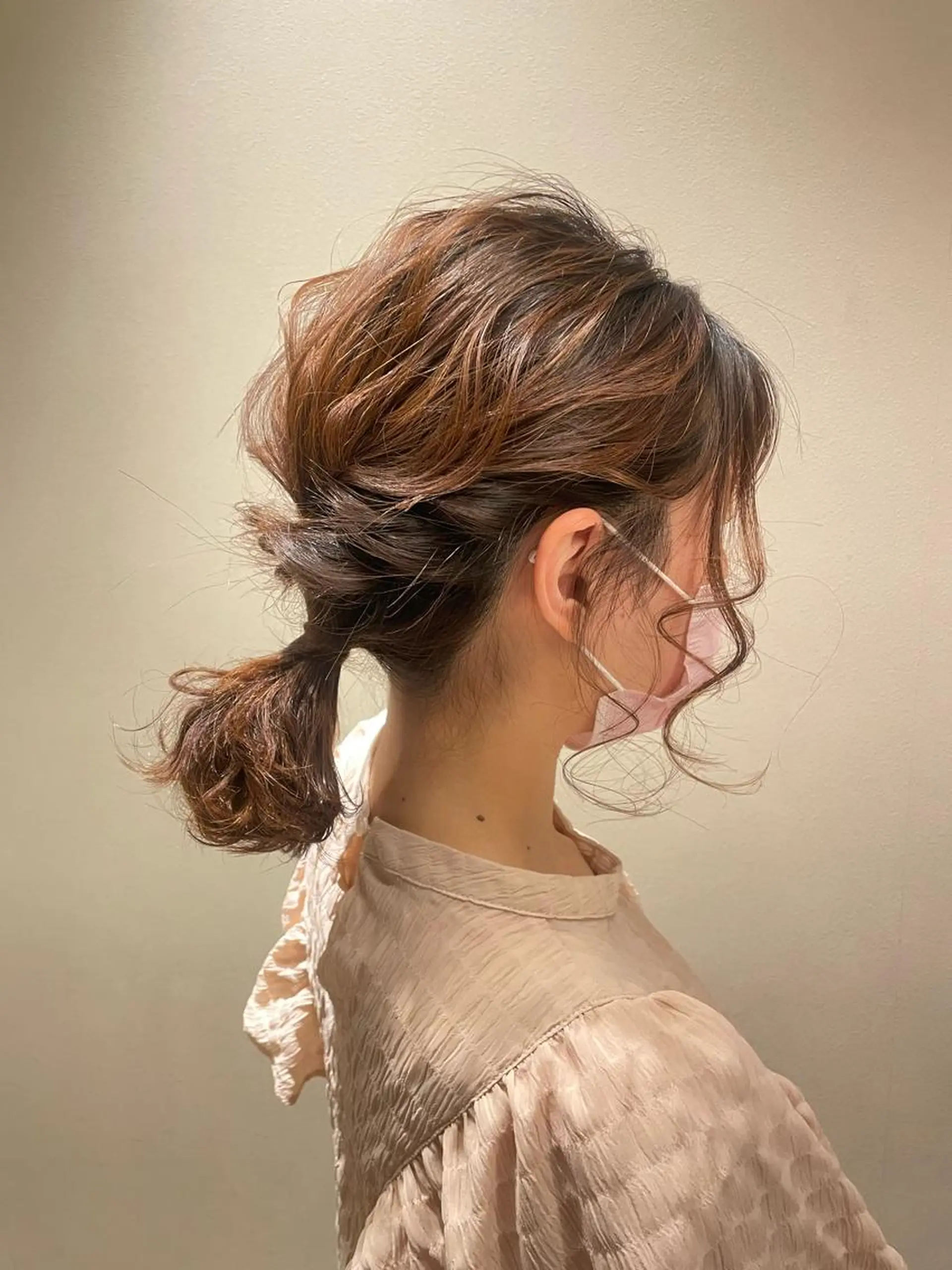 セミロング 神谷 亜結美のヘアスタイル