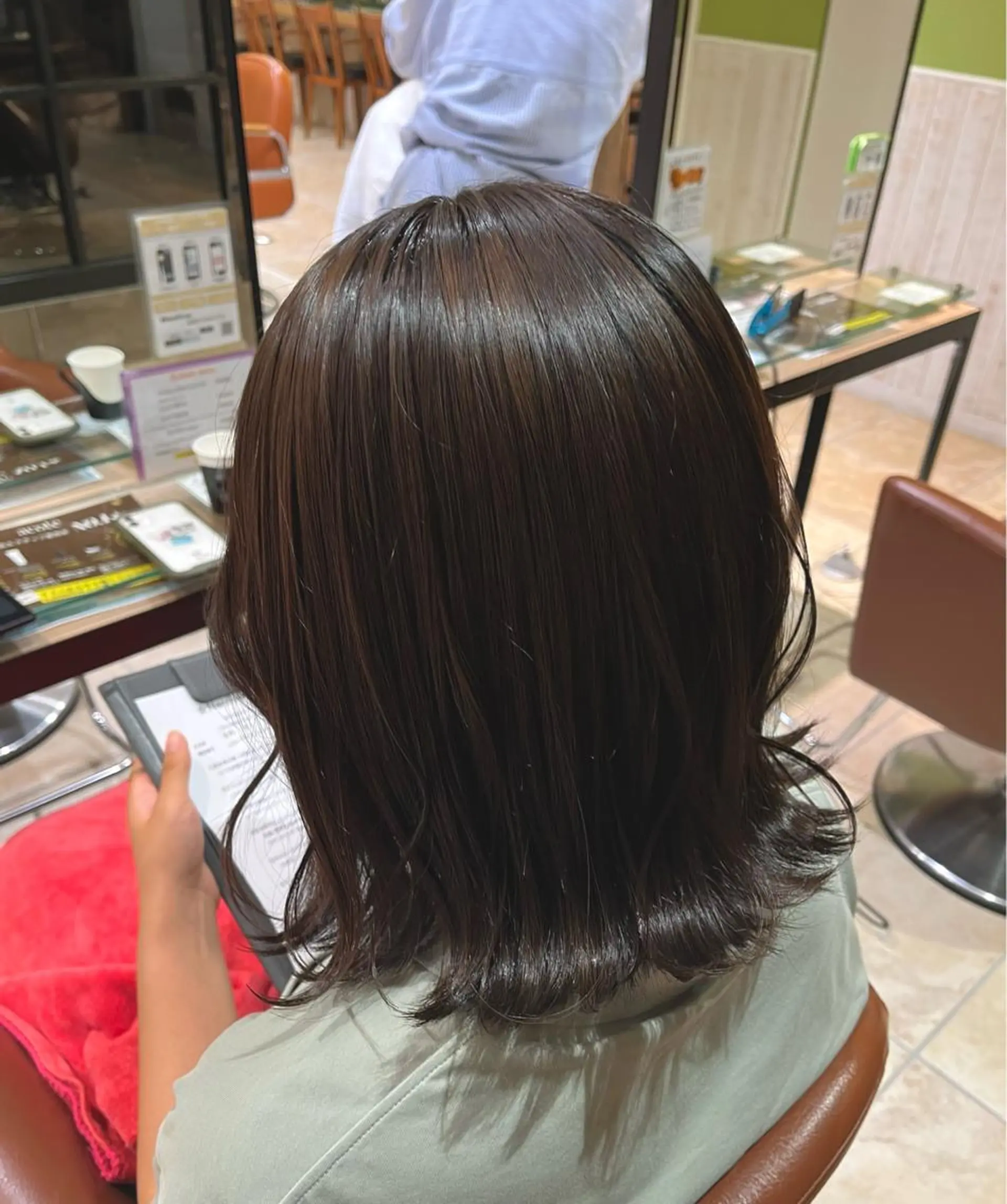 ミディアム カラー YUMEKA🩶/ 透明感カラー🥣のヘアスタイル