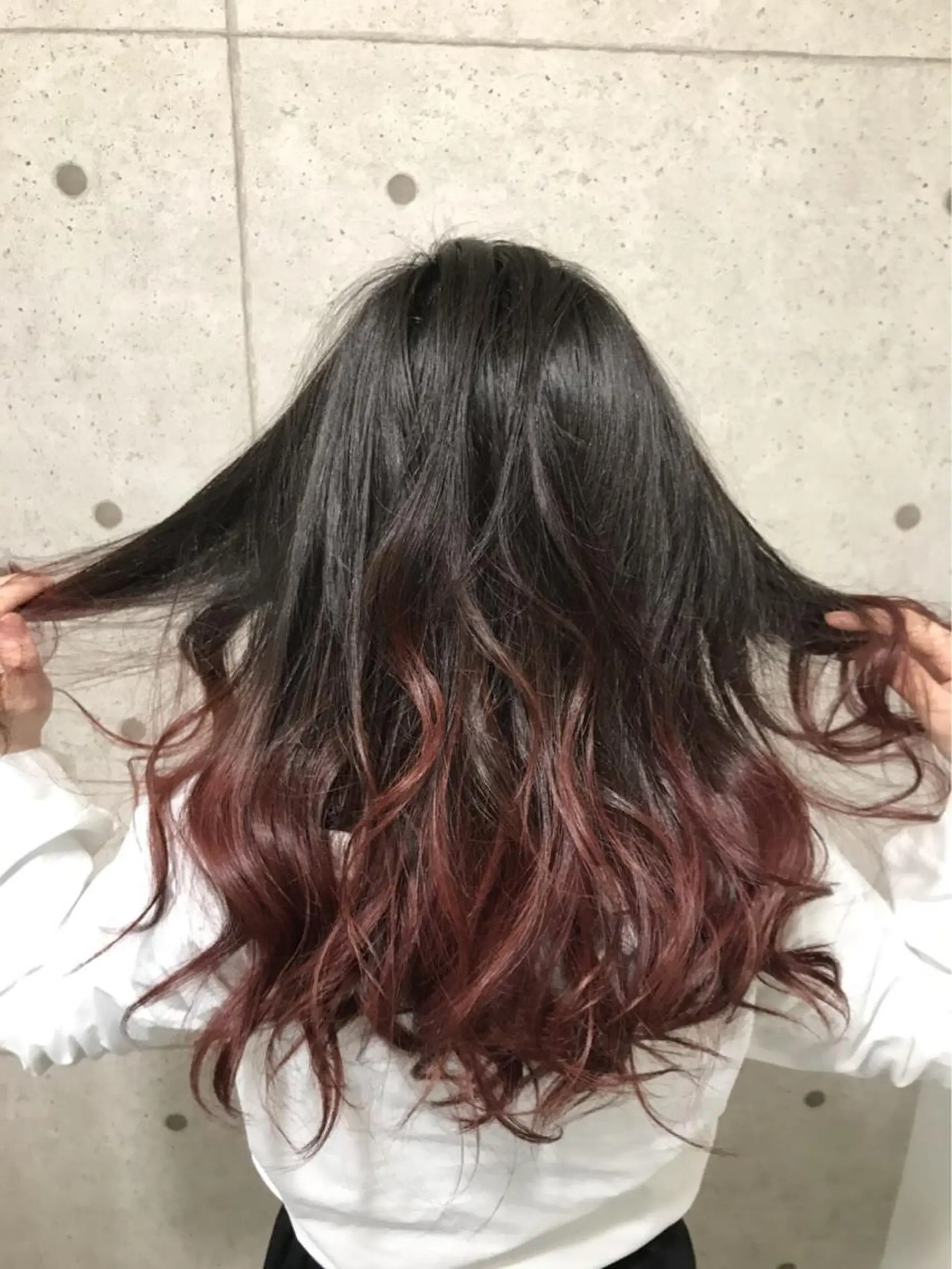 セミロング ヘアカラー RecheRche 池袋のヘアスタイル