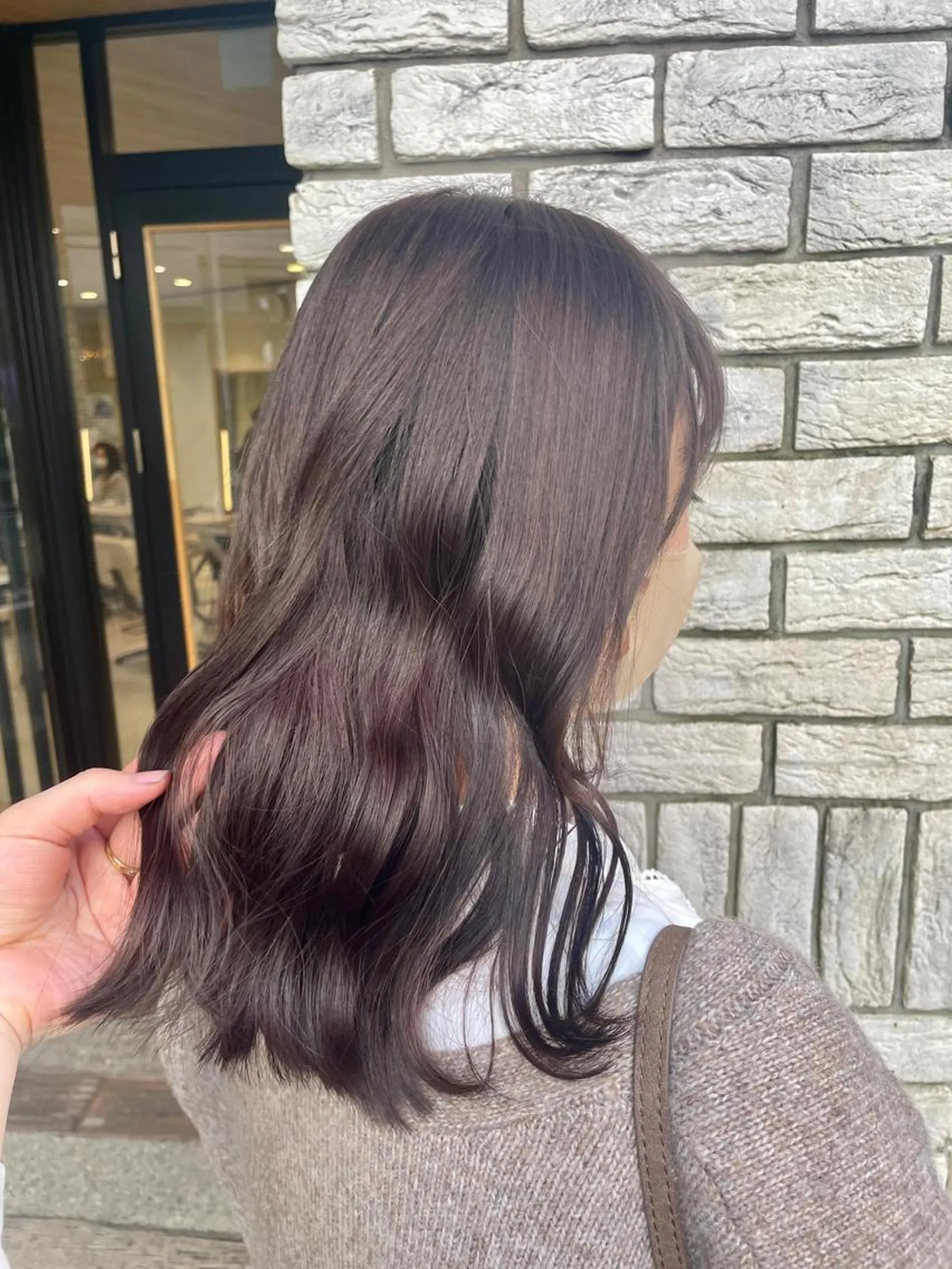 ミディアム カラー ブラウンカラー カラー/レイヤー/ 髪質改善/PAAQのヘアスタイル
