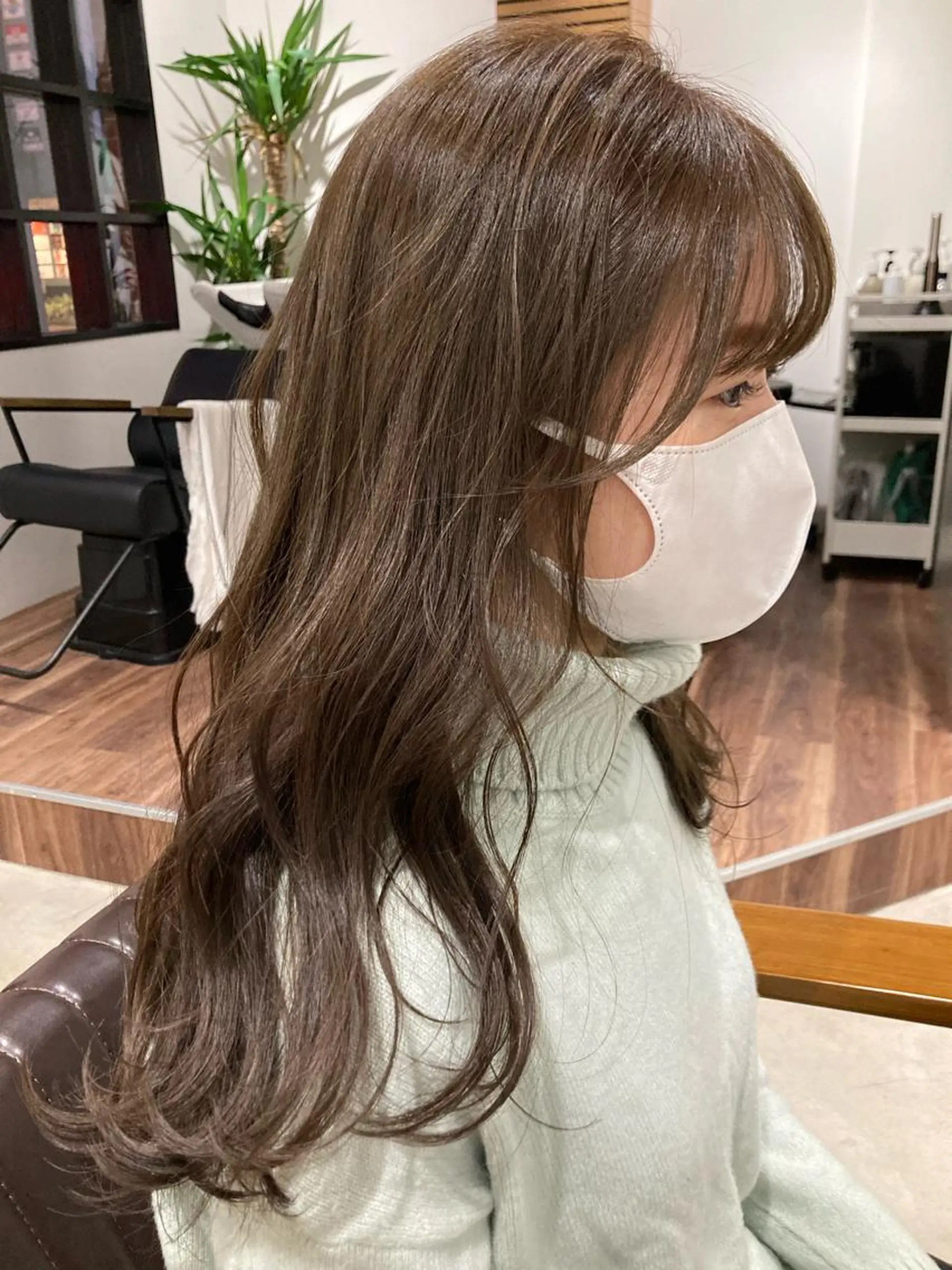 ロング ヘアカラー Larry🌼中下 美香のヘアスタイル