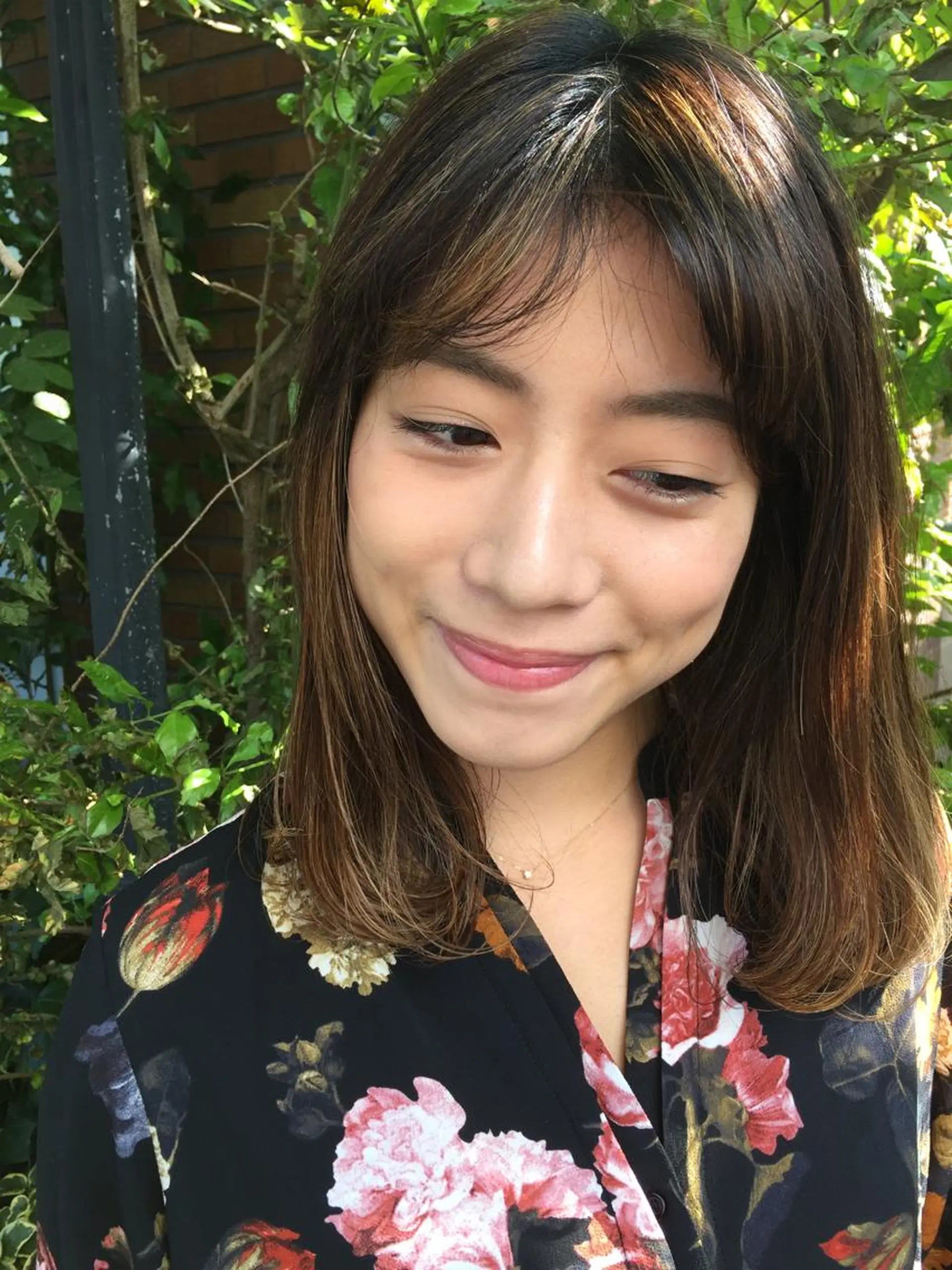 ミディアム 切りっぱなしボブ ミディアムパーマ アッシュ ボブ 外国人風カラー ショート職人 美容師【KENTA】のヘアスタイル