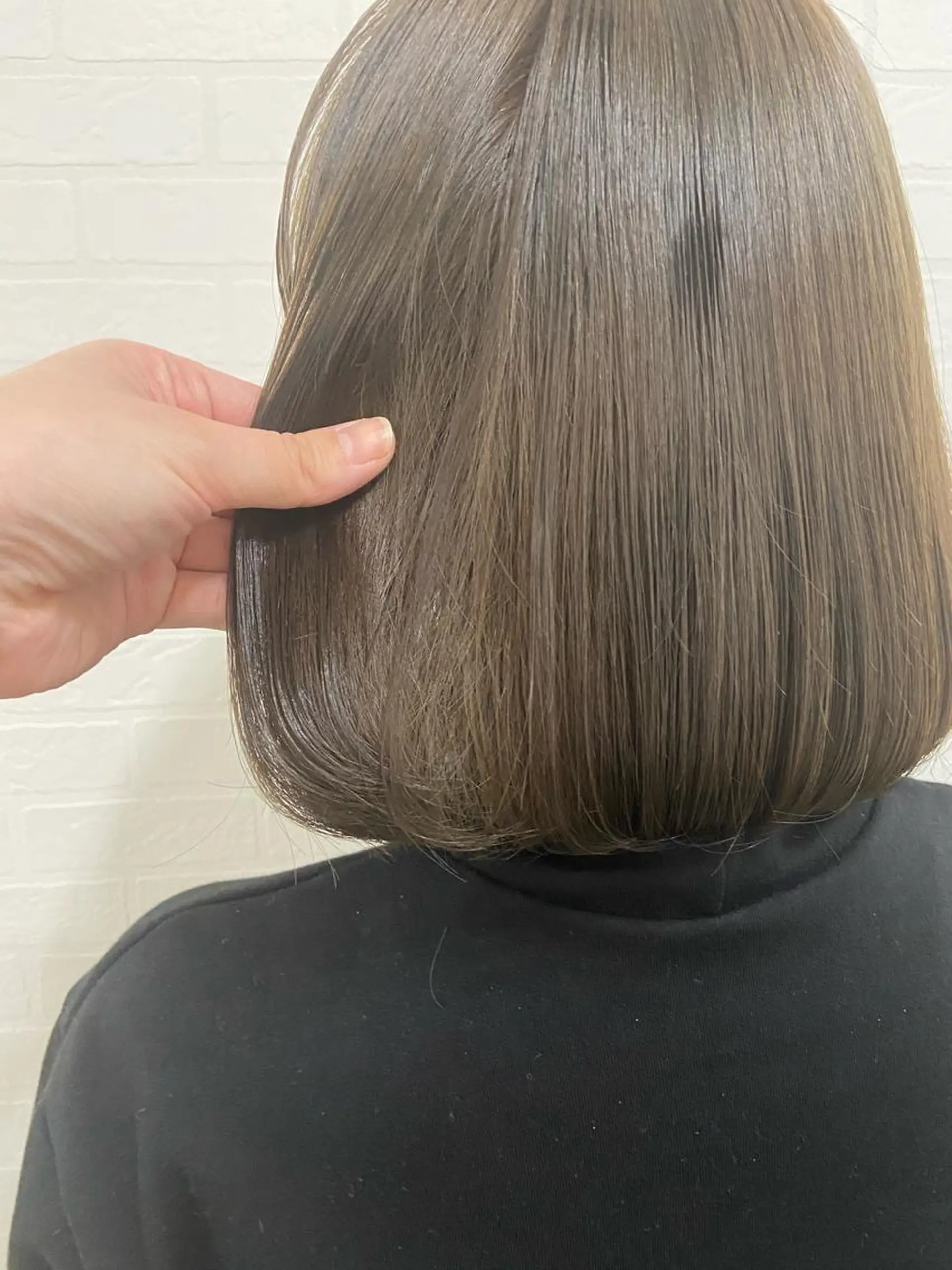 ミディアム ヘアセット☆ 髪質改善カラー☆まいのヘアスタイル