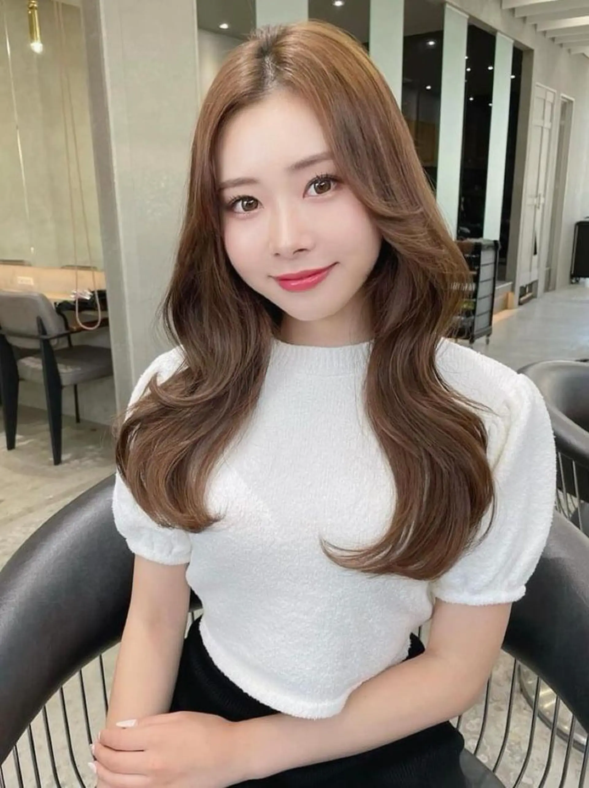 カラー ロング カット Lond oneのヘアスタイル