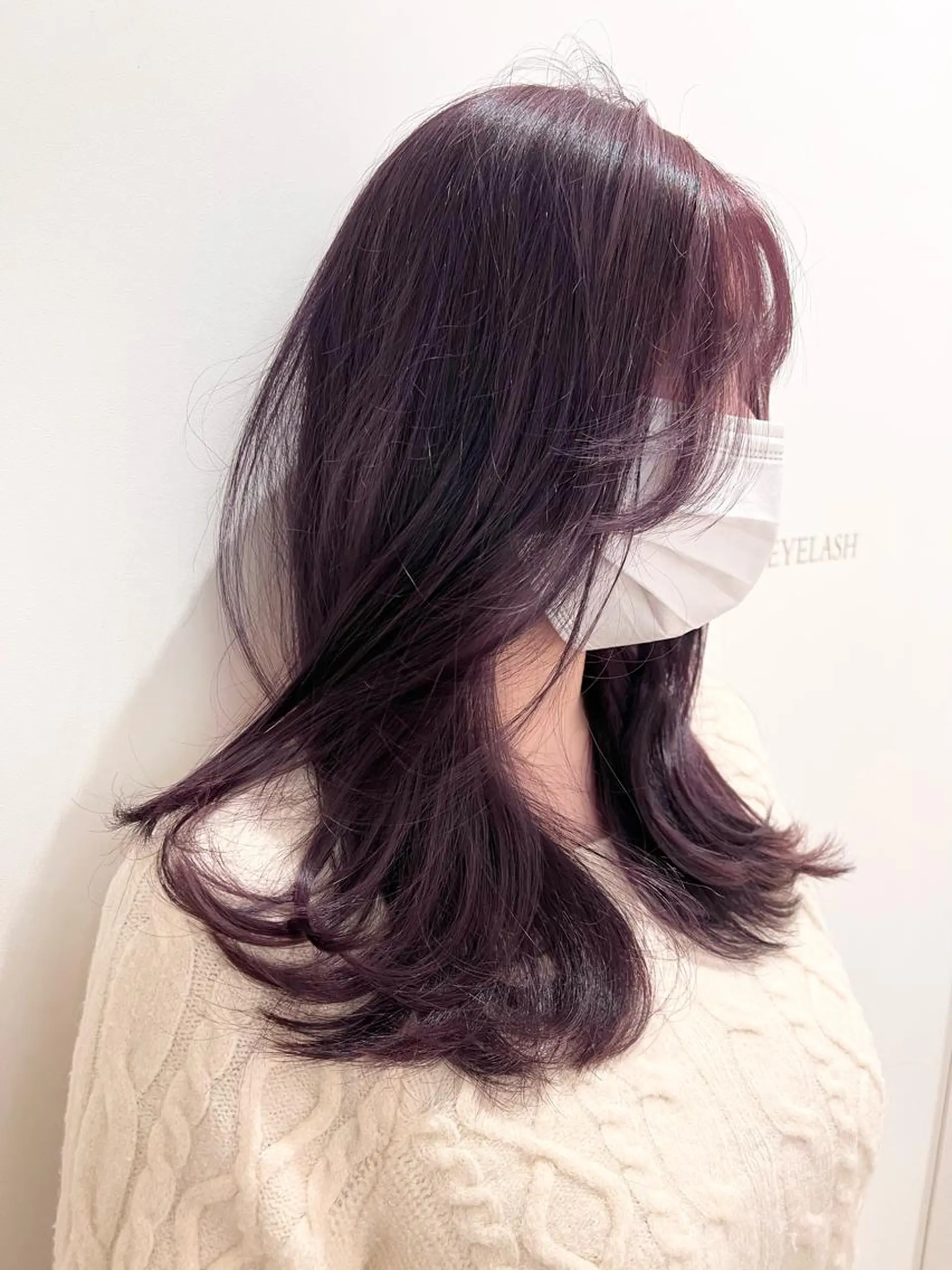 ロング 艶カラー/髪質改善 顔まわり/内藤　輝のヘアスタイル