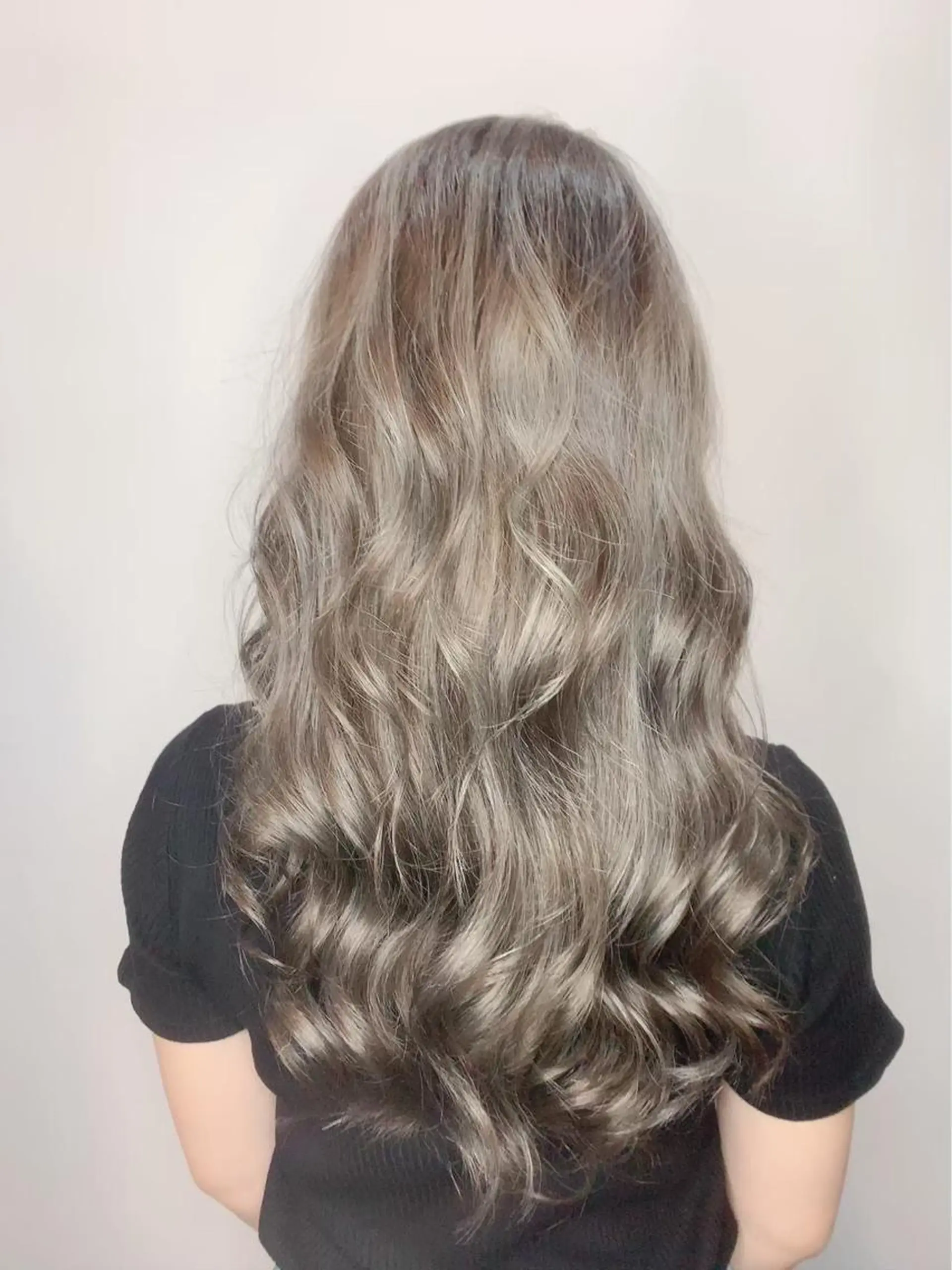 ロング カラー ヘアカラー トリートメント Zina天王寺 CHIAKIのヘアスタイル