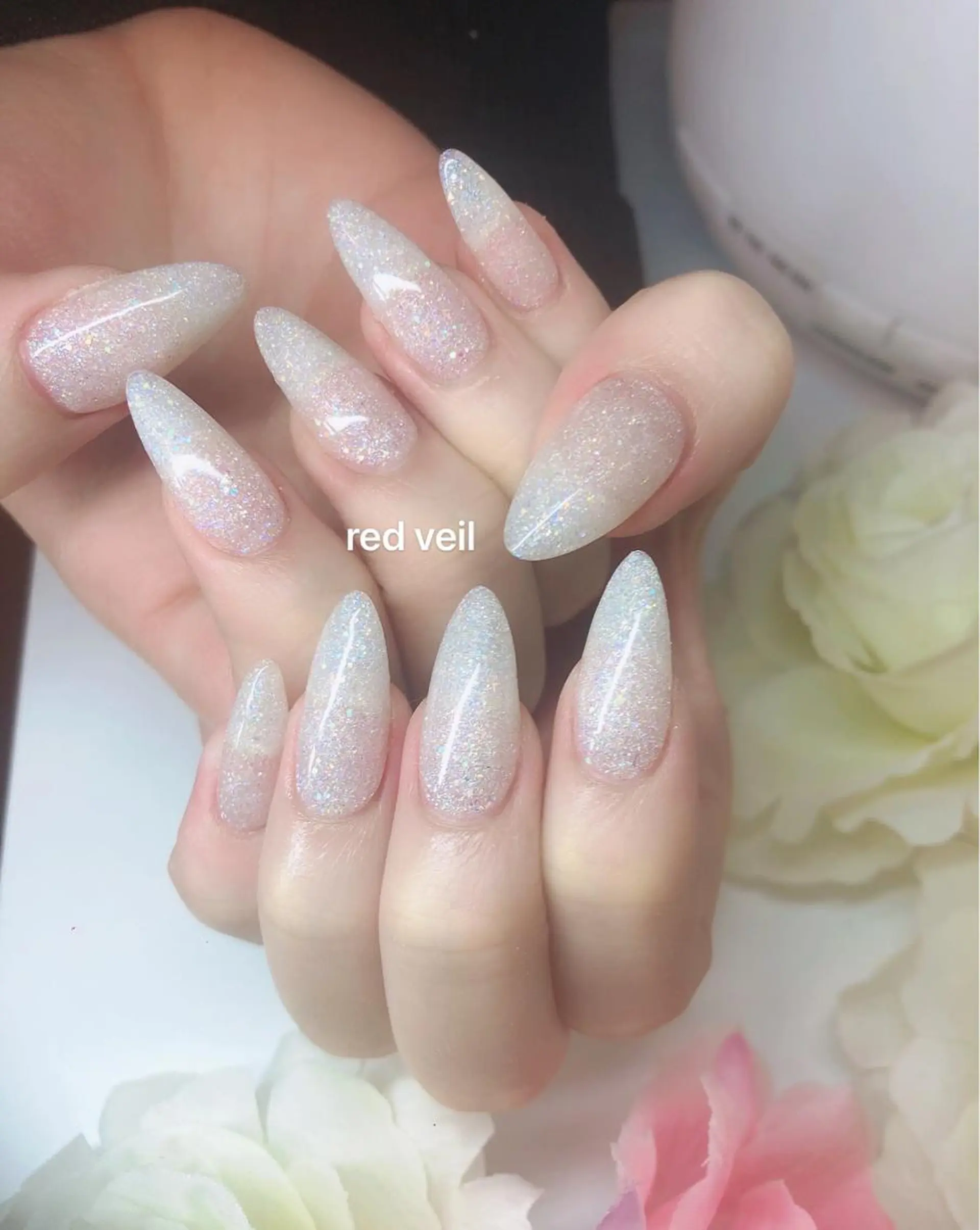 ロング ネイル ハンドネイル 長さ出し専門 nynaのネイルデザイン
