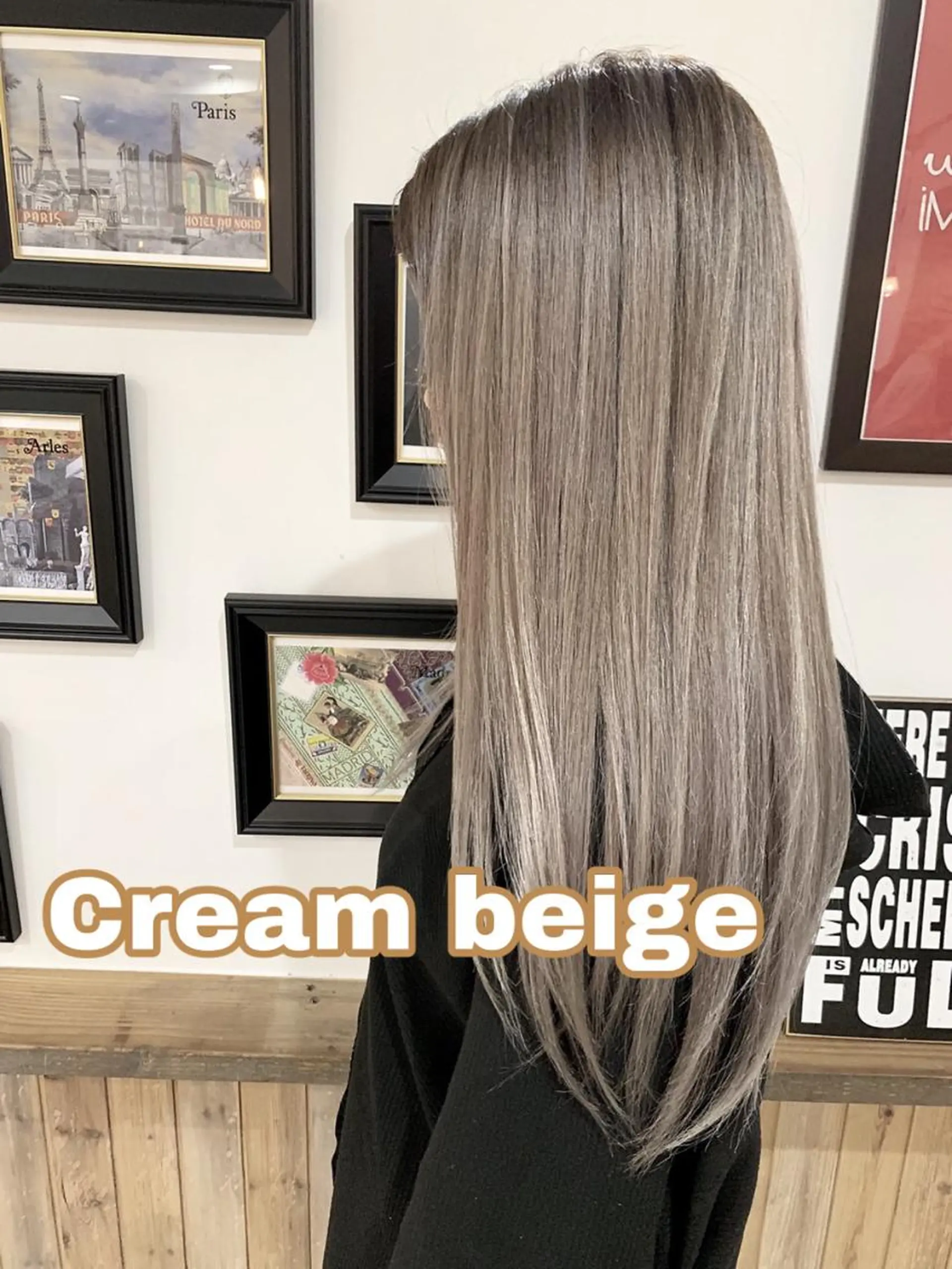 ロング カラー ヘアアレンジ ヘアカラー トリートメント ヘアセット hair design NORM所属・吉田裕太/ハイライト ダブルカラーのヘアスタイル