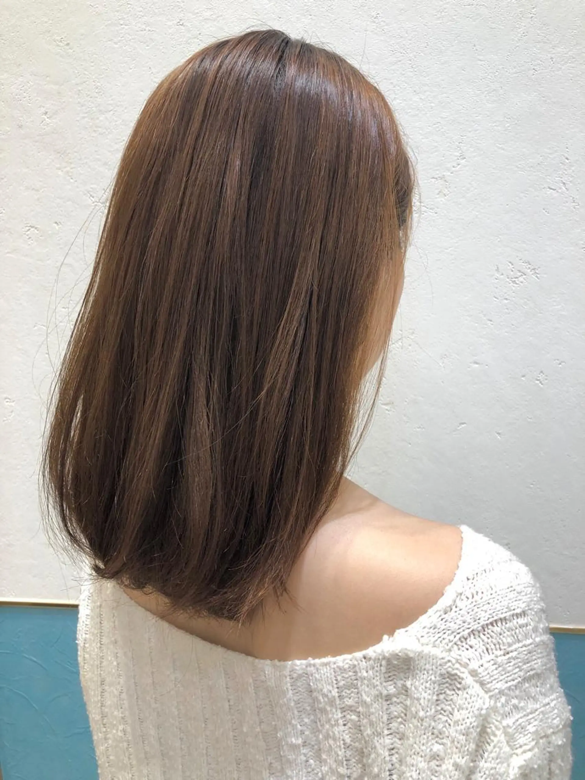 ミディアム カラー Lond labのヘアスタイル