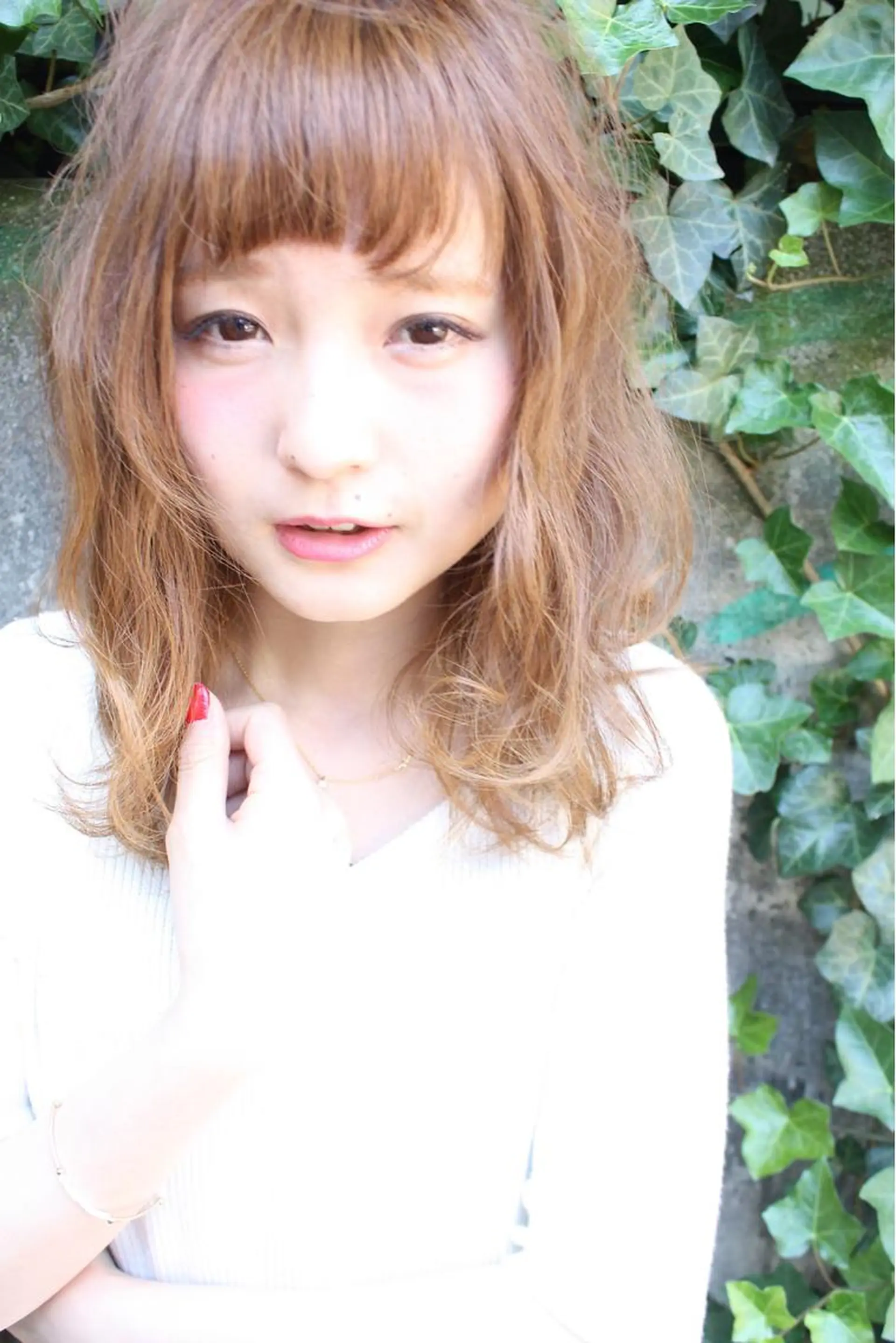 ミディアム カラー 髪質改善 トリートメント tuuli トゥーリのヘアスタイル