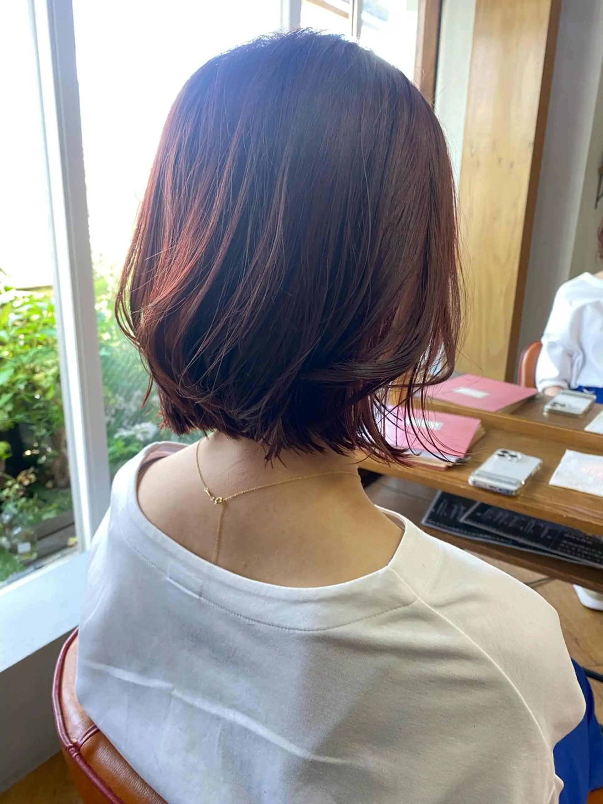 ミディアム 西尾 隆介のヘアスタイル