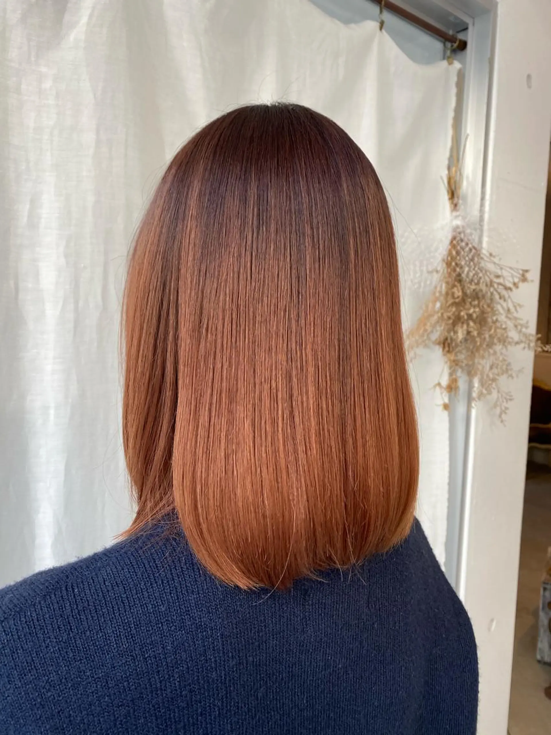 ミディアム カラー タカハシ ハヤトのヘアスタイル