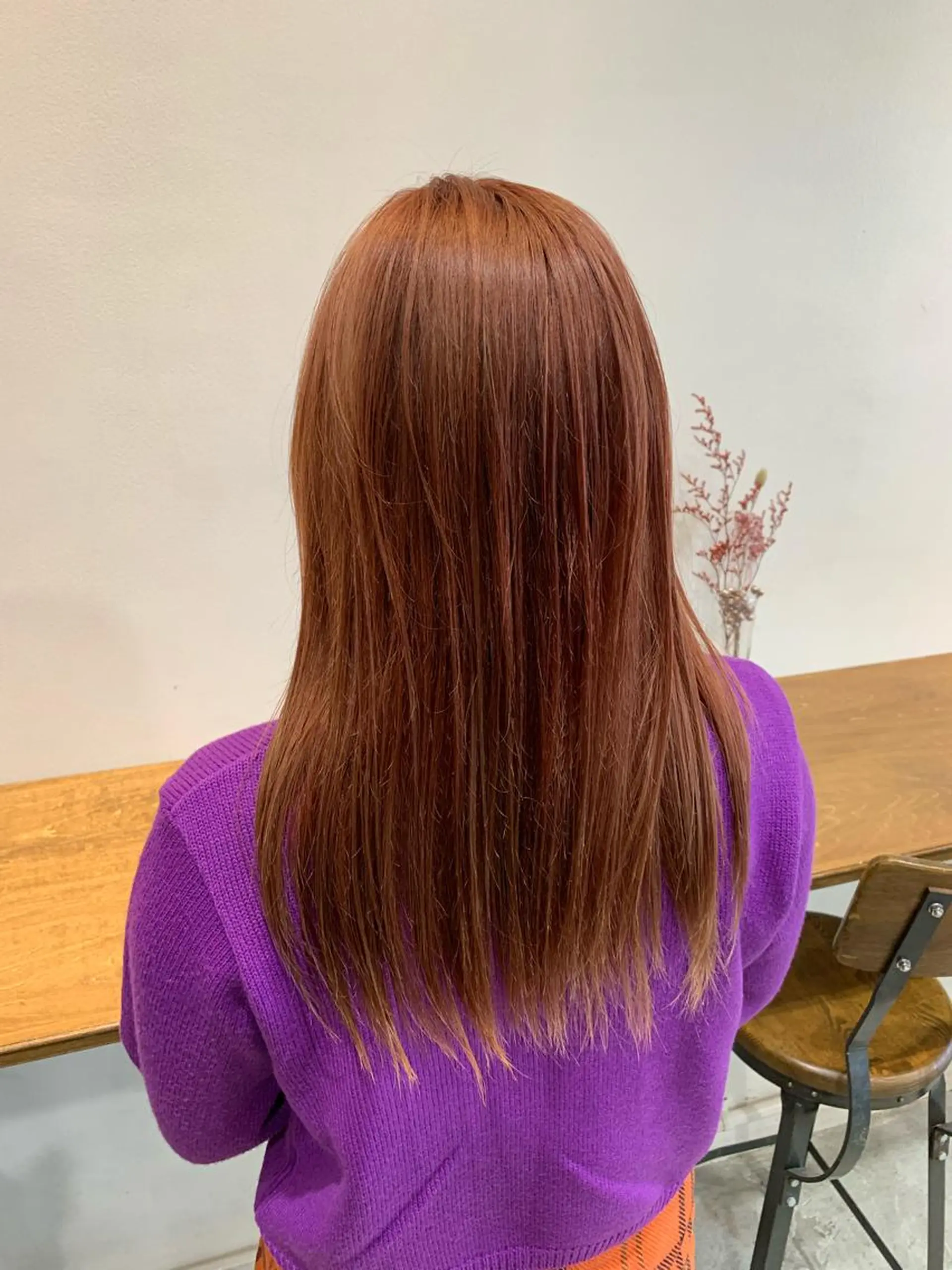 ロング ヘアカラー トリートメント ヘッドスパ ヘアセット 大宮/山口 竣也のヘアスタイル