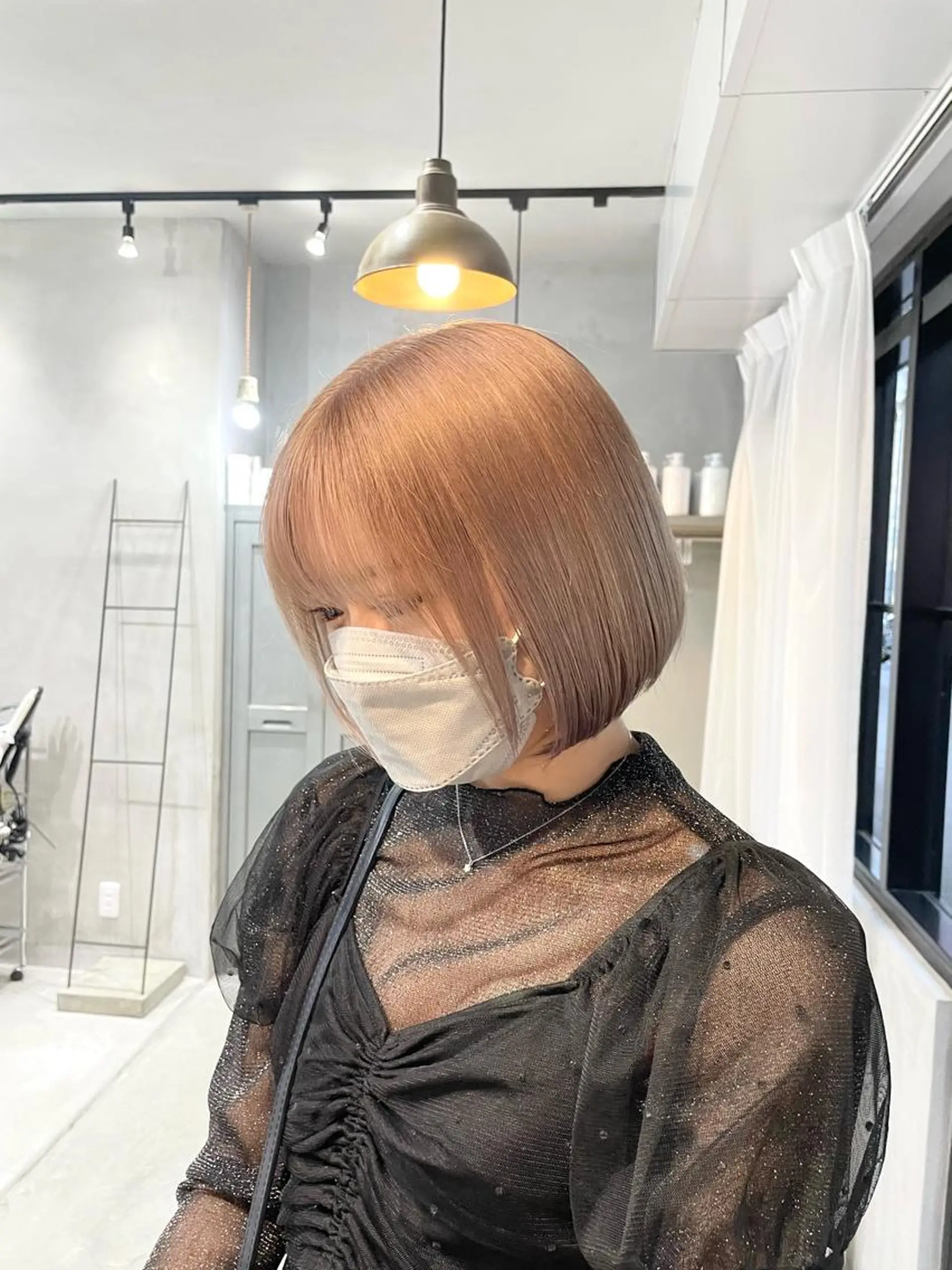 カラー ベージュカラー ミルクティーベージュ HERMITAGE/ chihiroのヘアスタイル