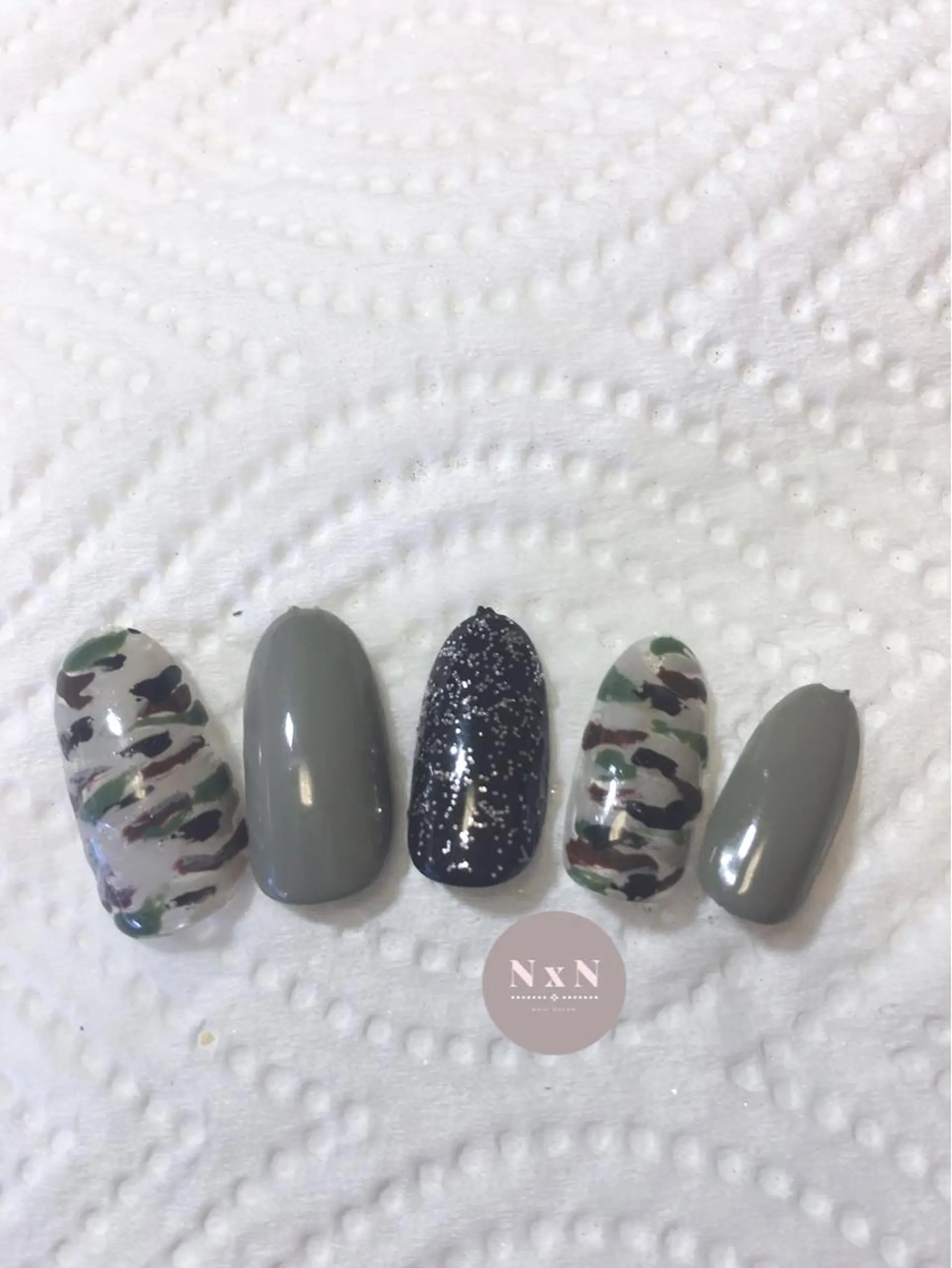 ネイル ジェルネイル ぷっくりネイル nail salon N×Nのネイルデザイン