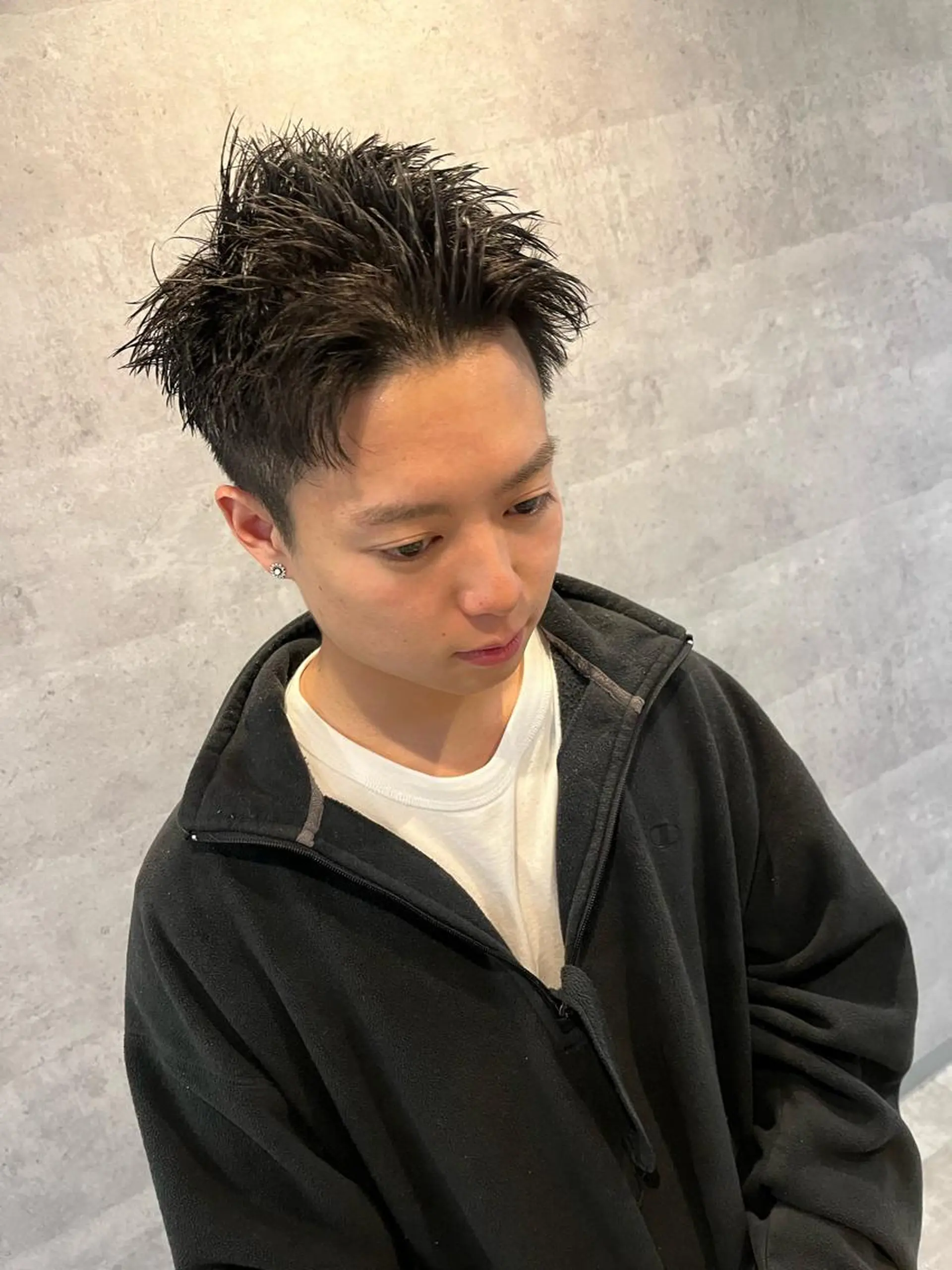 ショート カラー パーマ ヘアアレンジ メンズ ネイル マツエク・マツパ ダブルカラー 新宿のヘアスタイル