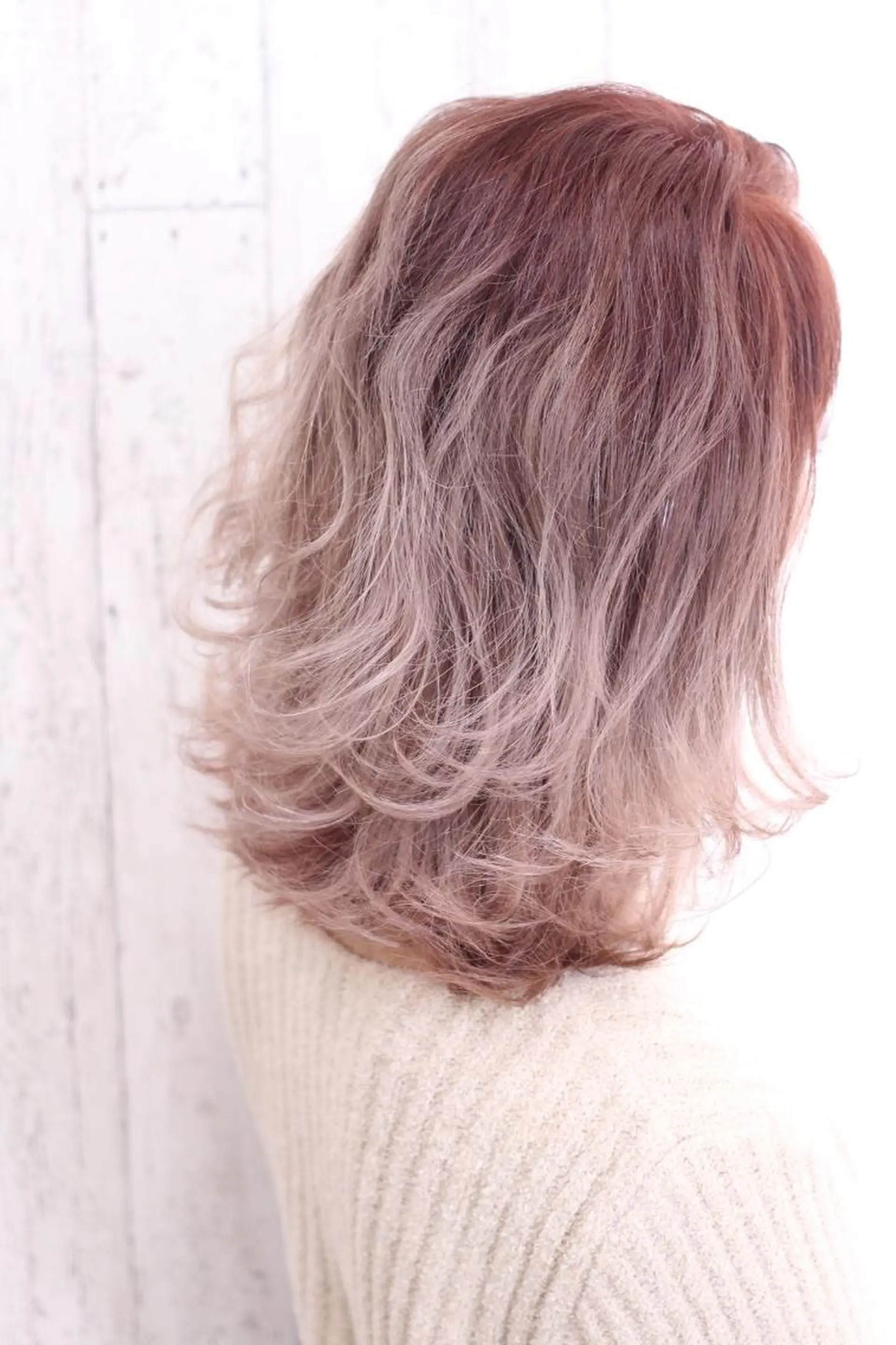 ロング カラー パーマ ヘアアレンジ R3 Eyelash RSKのマツエク・マツパデザイン